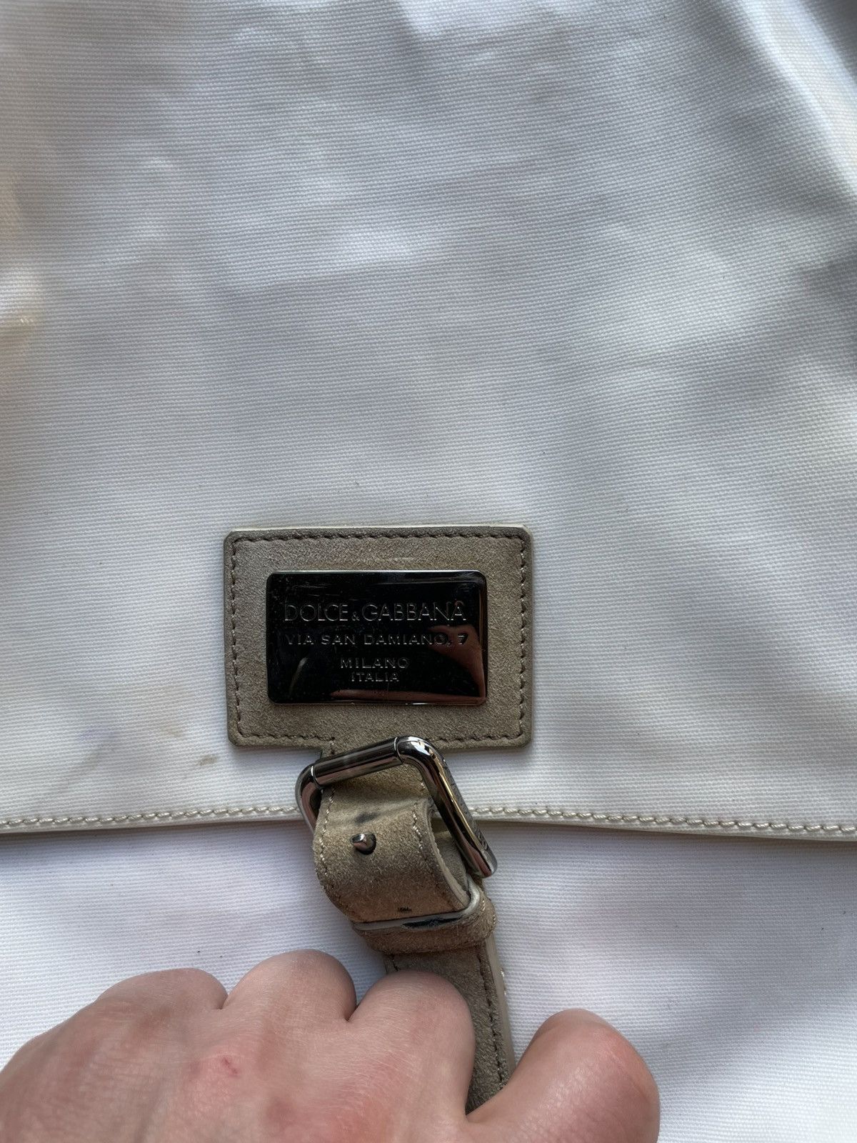 Dolce & Gabbana × Vintage Vintage Dolce & Gabanna Crossbody Bag Freitag Style Size ONE SIZE - 4 Thumbnail