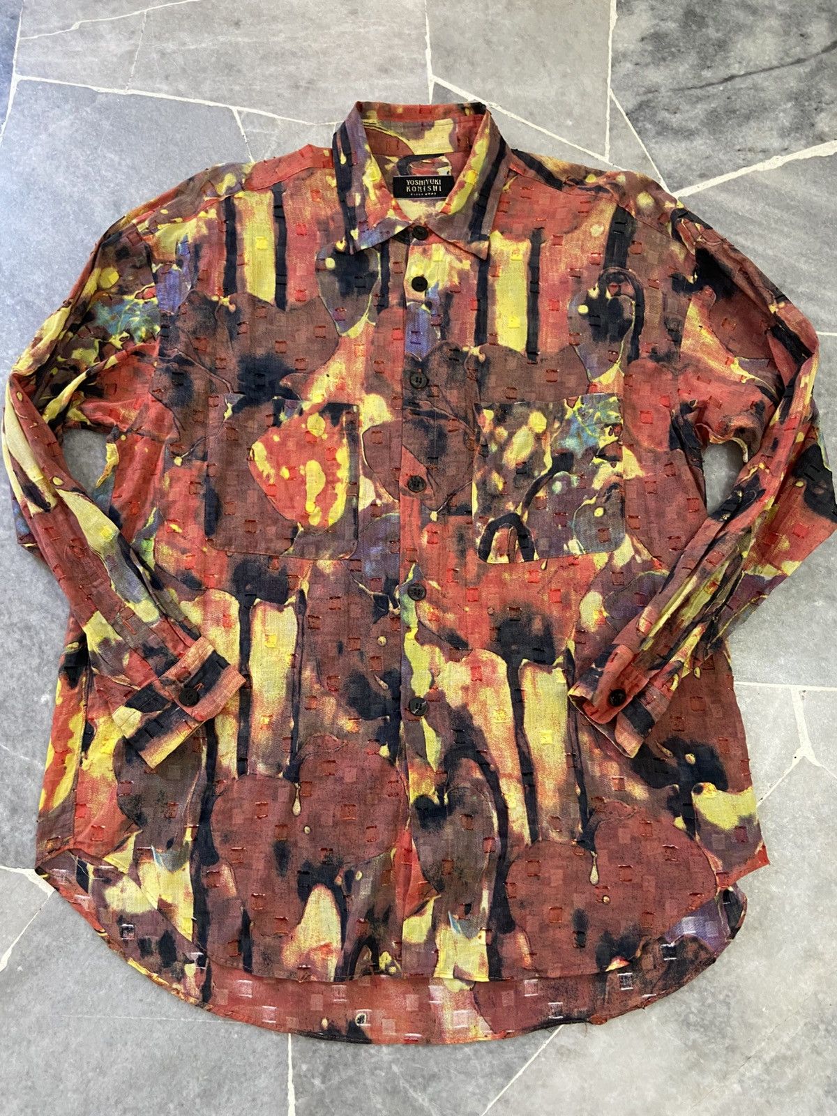 Yoshiyuki Konishi Vintage Yoshiyuki Konishi Ficce uomo Shirt Size US M / EU 48-50 / 2 - 3 Thumbnail