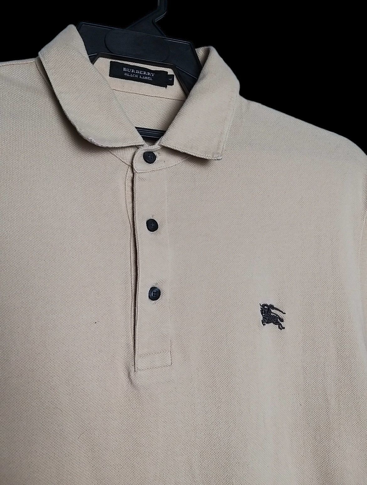 Burberry NICE💥BURBERRY BLACK LABEL POLO SHIRT. Size US L / EU 52-54 / 3 - 3 Thumbnail