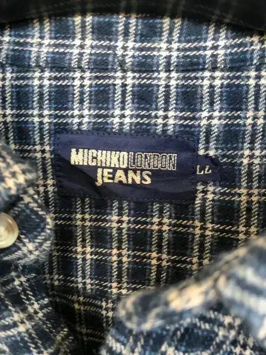 Michiko Koshino London Michiko London Koshino plaid Tartan Flannel Shirt 👕 Size US L / EU 52-54 / 3 - 3 Thumbnail