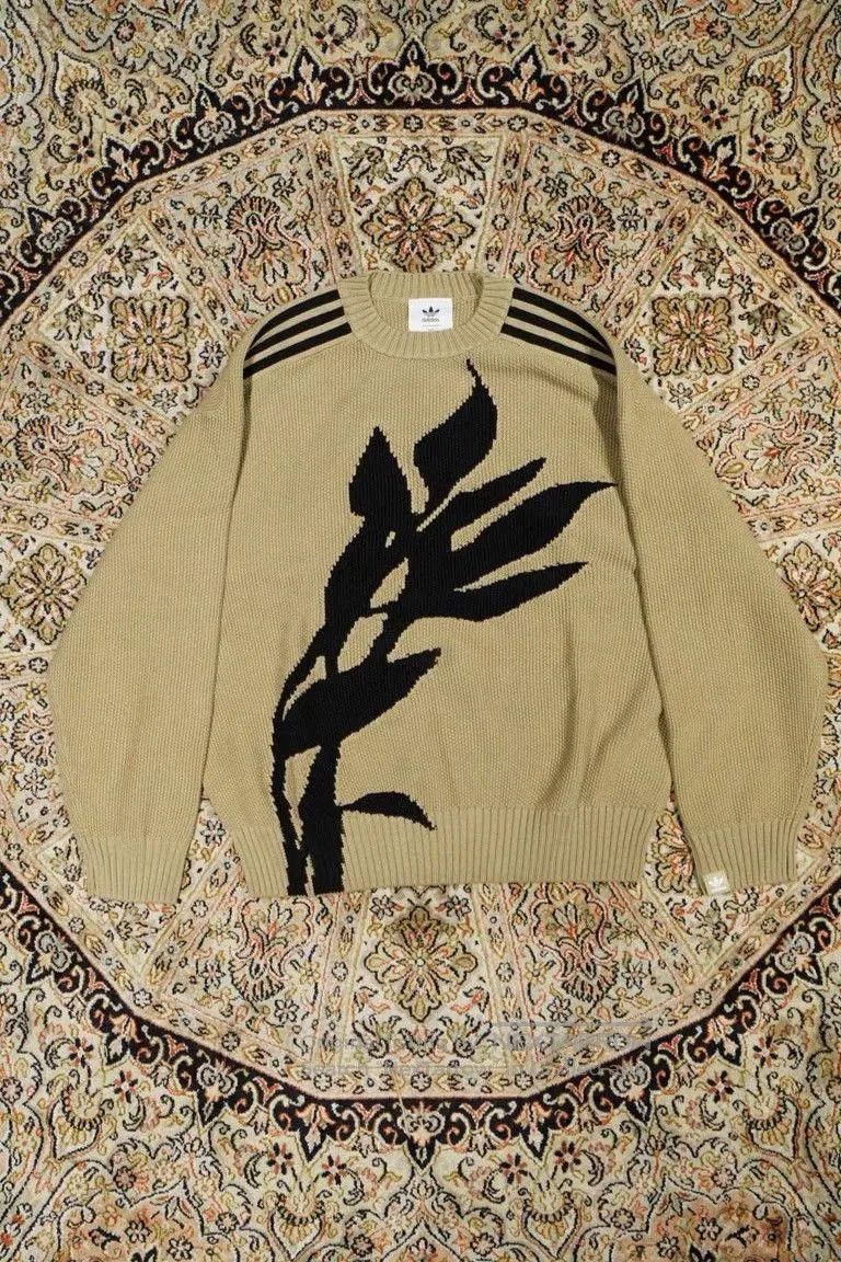 Song For The Mute SFTM x Adidas Sand Knit Sweater. Size US L / EU 52-54 / 3 - 1 Thumbnail