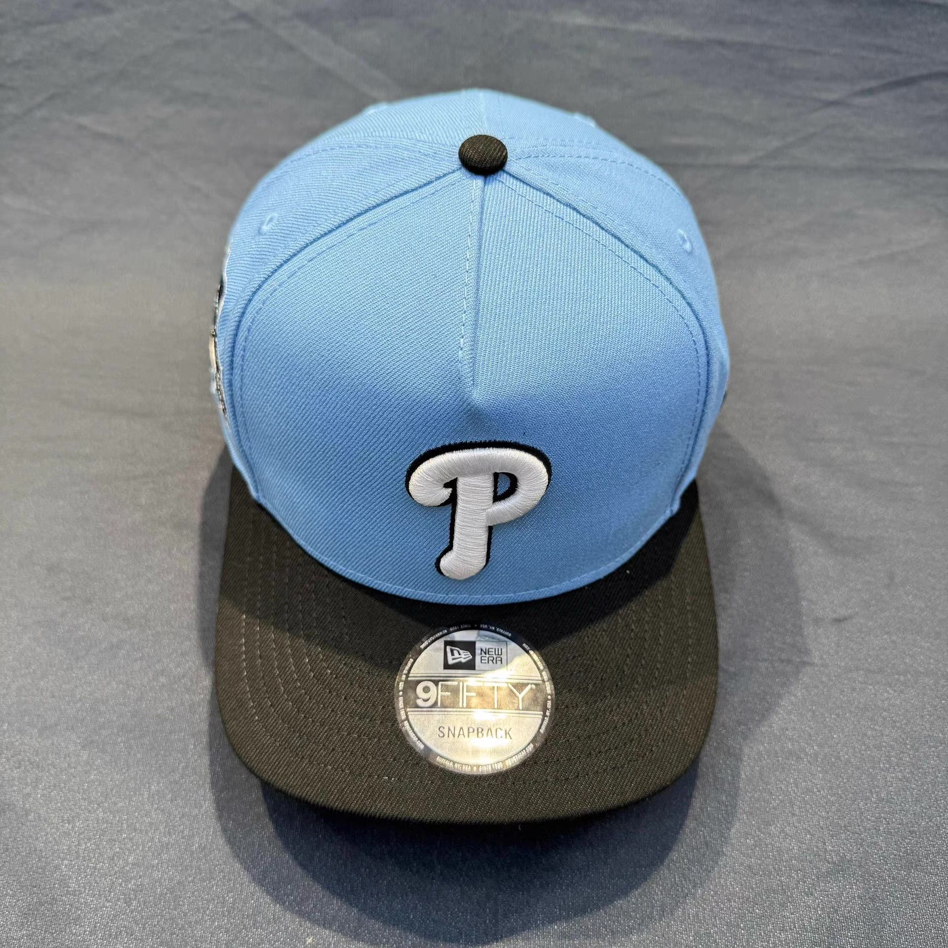 New Era New Era Baseball Cap Flat Brim Hat Q5 Size ONE SIZE - 2 Thumbnail