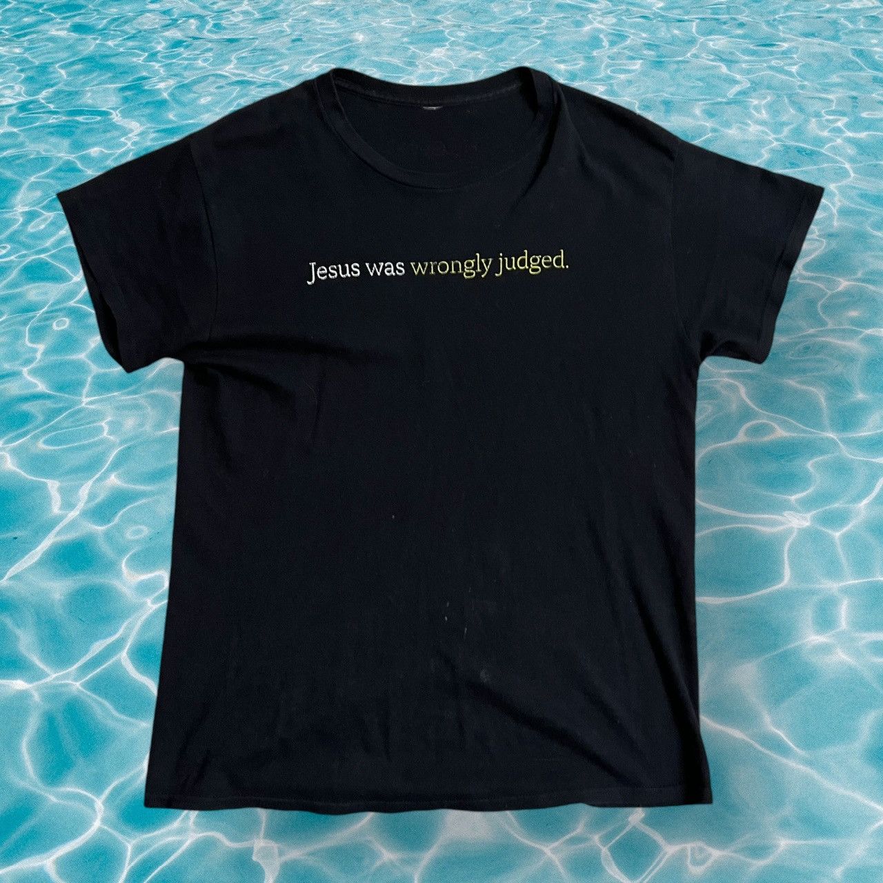 Vintage × basketcase gallery “ Jesus was wrongly judged “ slogan tee Size US M / EU 48-50 / 2 - 1 Thumbnail