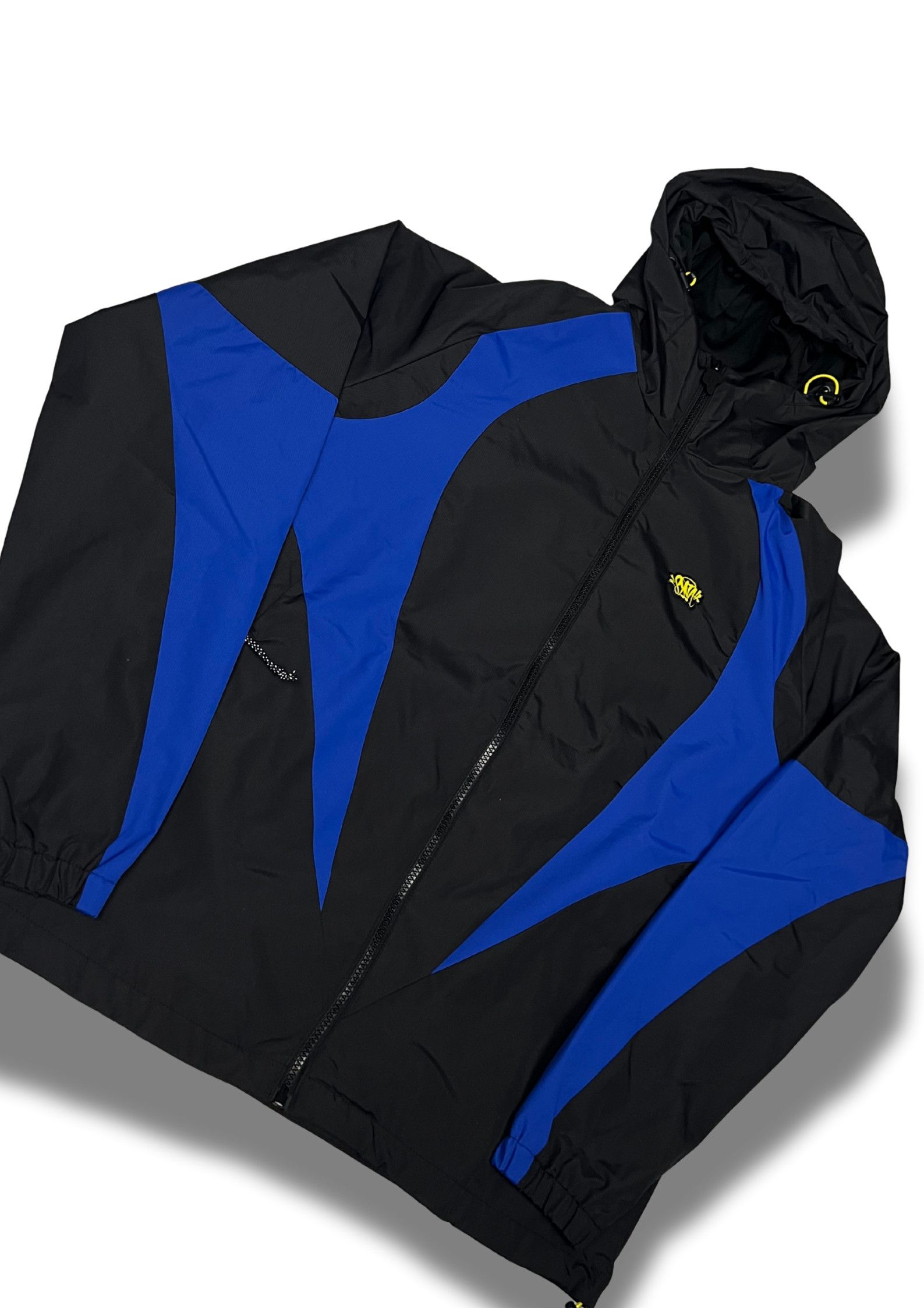 Syna World Syna World Shell TruckSuit ONLY TOP “BLACK / BLUE ” Size US XL / EU 56 / 4 - 3 Thumbnail
