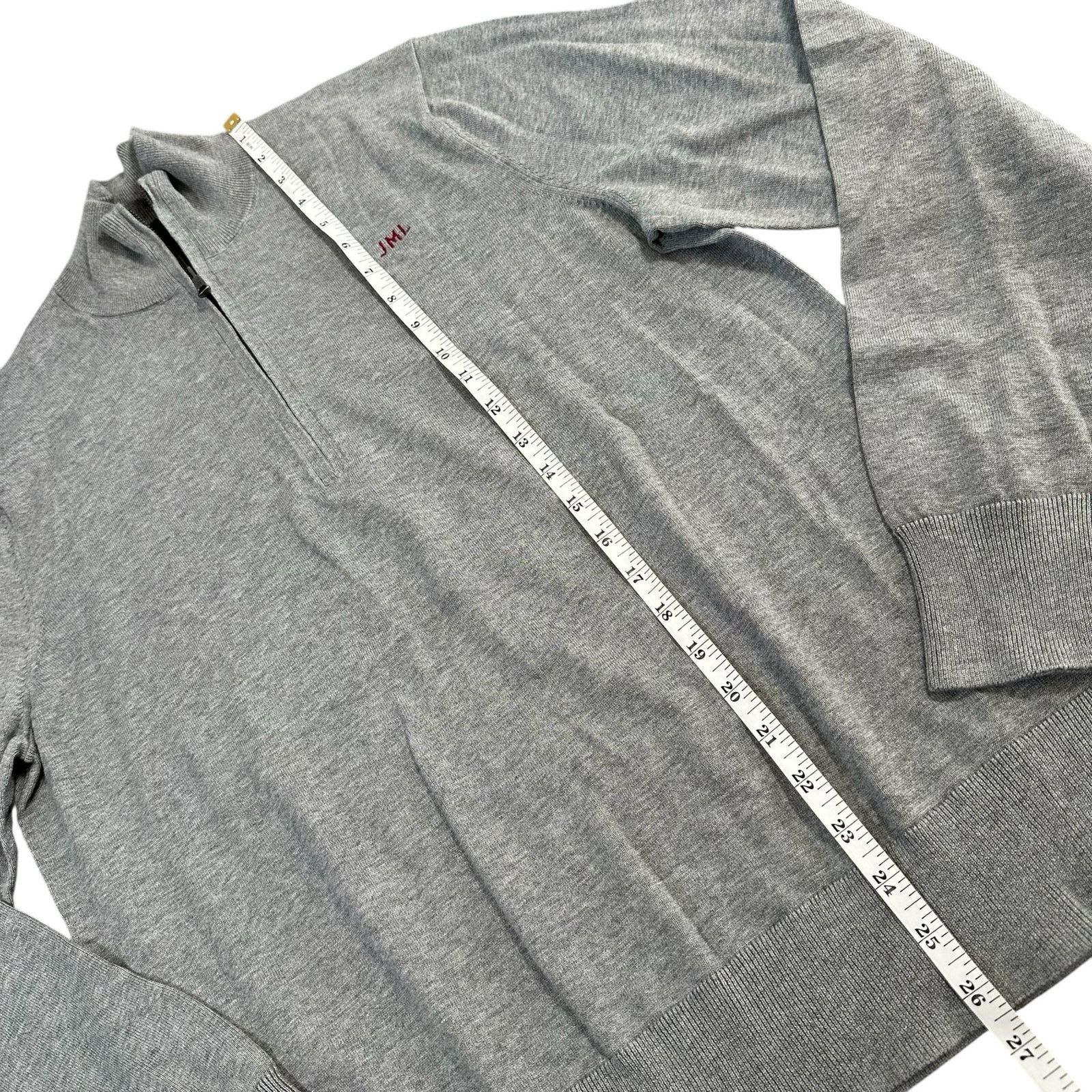 Brooks Brothers Brooks Brothers Supima Cotton Mock Neck Half Zip Sweater Size US M / EU 48-50 / 2 - 4 Thumbnail