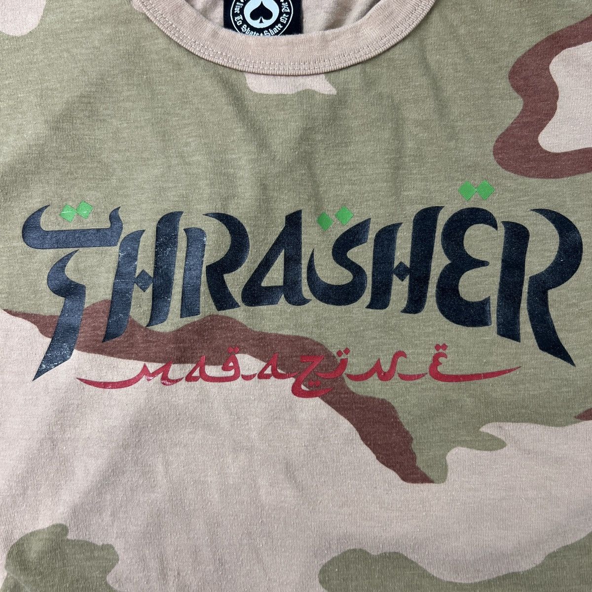 Thrasher THRASHER Rothco Camo Tee Shirt Size US S / EU 44-46 / 1 - 4 Thumbnail