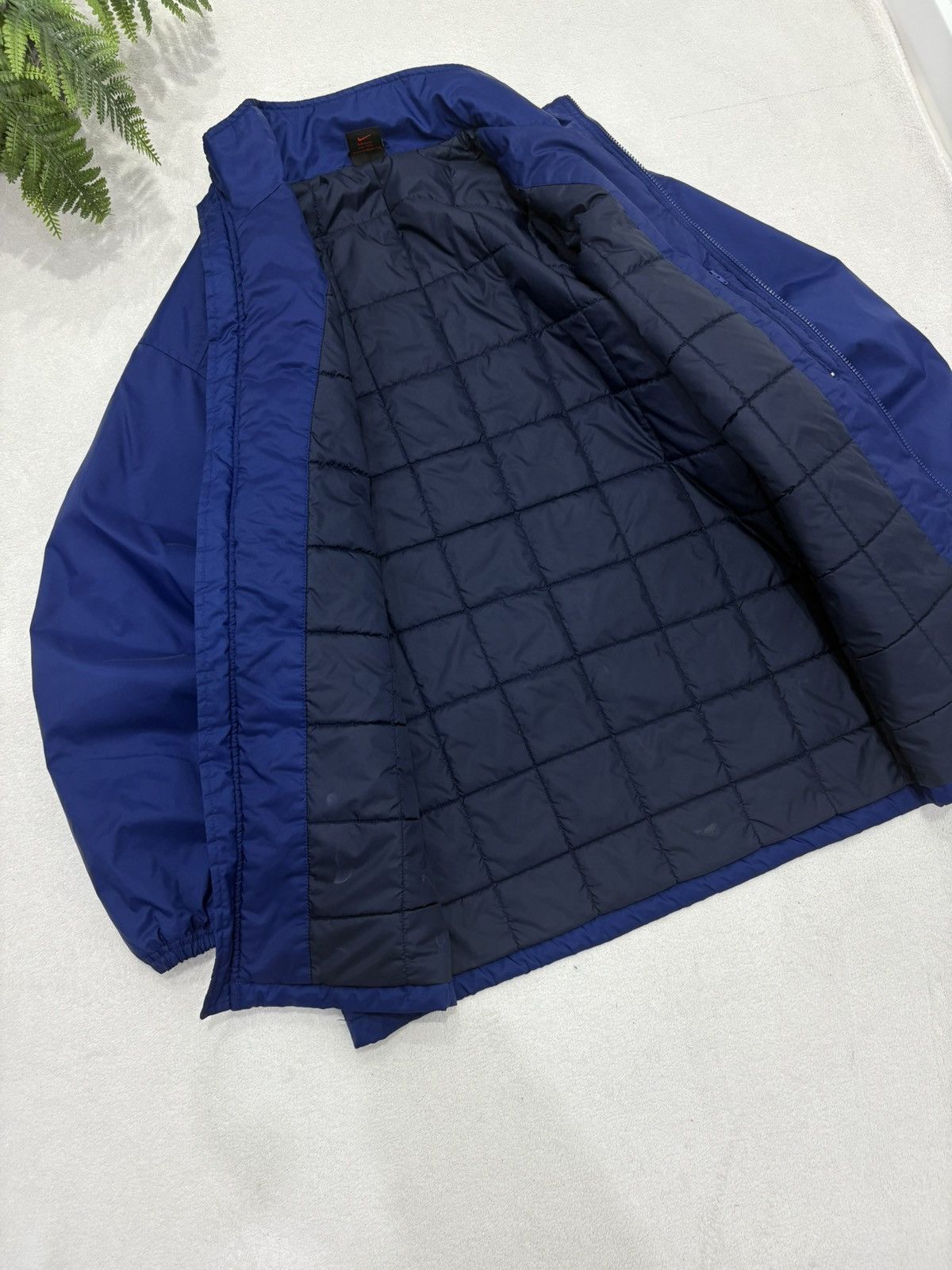 Nike 90s Nike Vintage Big Swoosh Logo Back Oversized Down Jacket Size US M / EU 48-50 / 2 - 7 Thumbnail