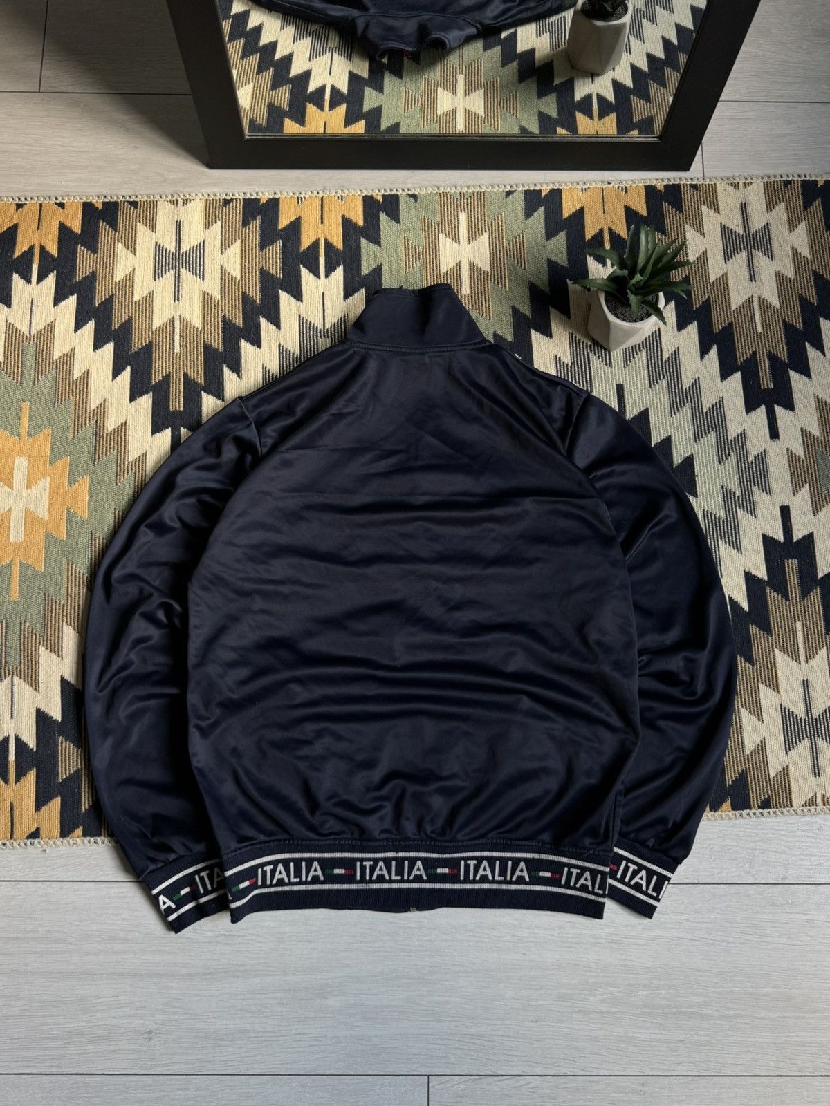 Vintage Vintage Italia Y2K Logo Track Jacket Size US M / EU 48-50 / 2 - 9 Thumbnail