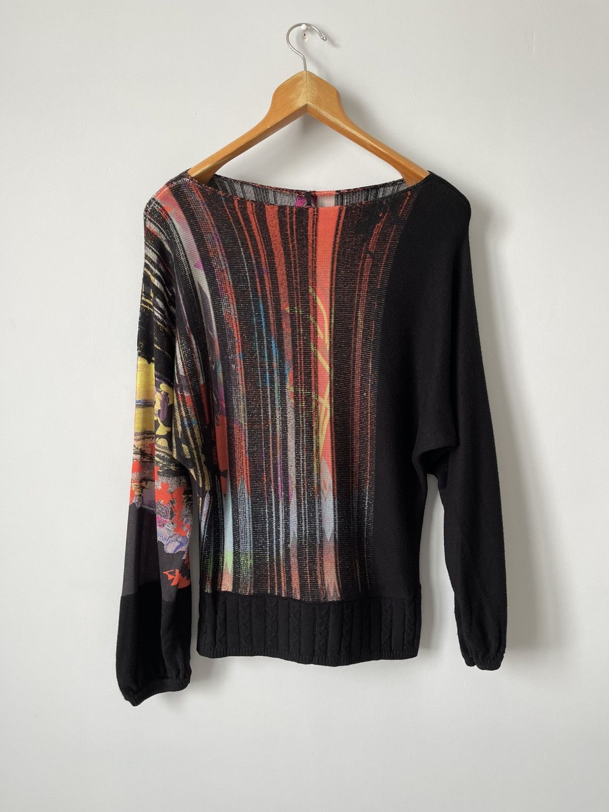 Japanese Brand Save The Queen Avant Garde Japanese Knitted Top Sweater Size S / US 4 / IT 40 - 1 Thumbnail