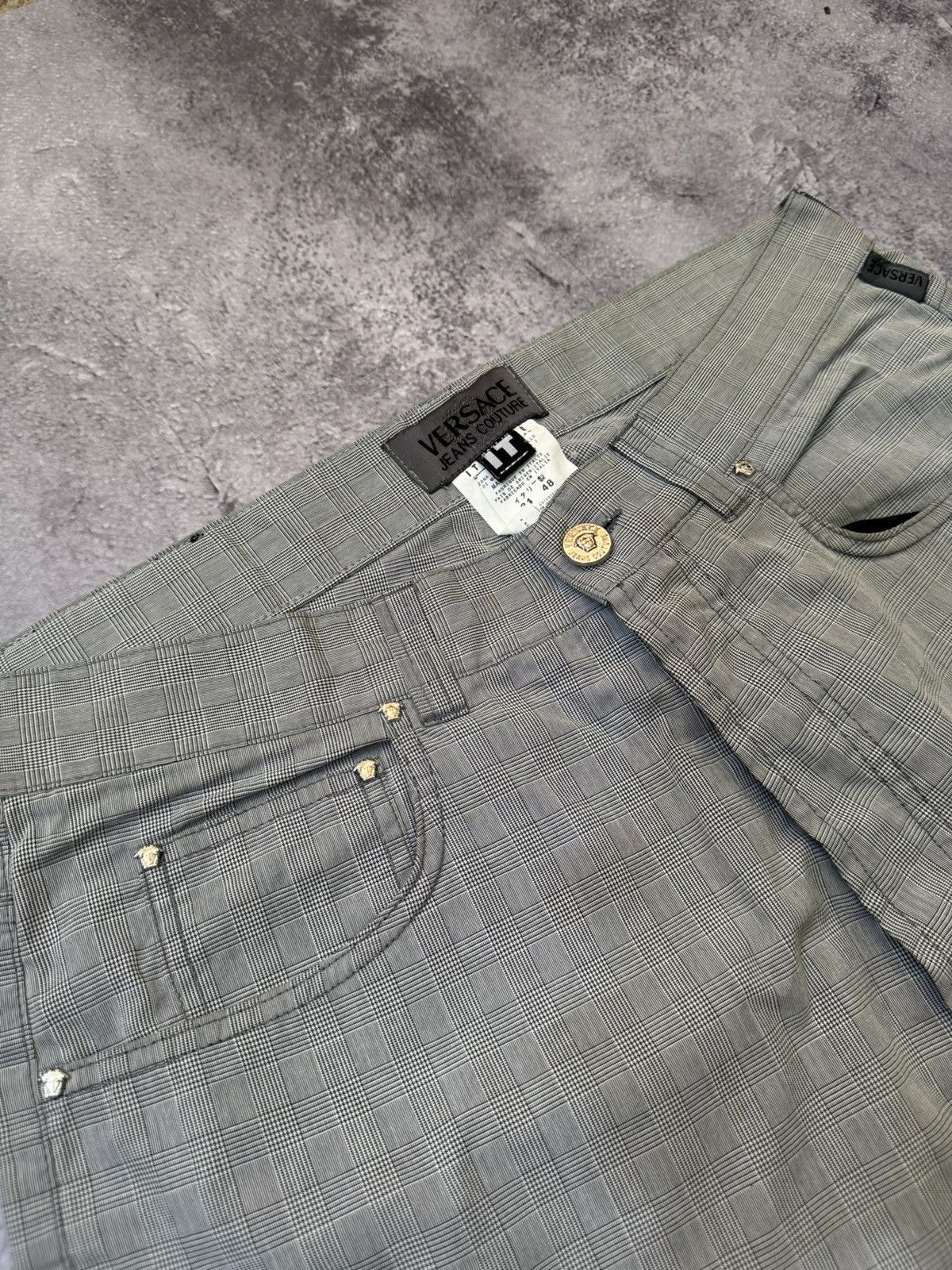 Versace × Versace Jeans Couture × Vintage Vintage Versace Jeans Couture Pants Size US 34 / EU 50 - 3 Thumbnail