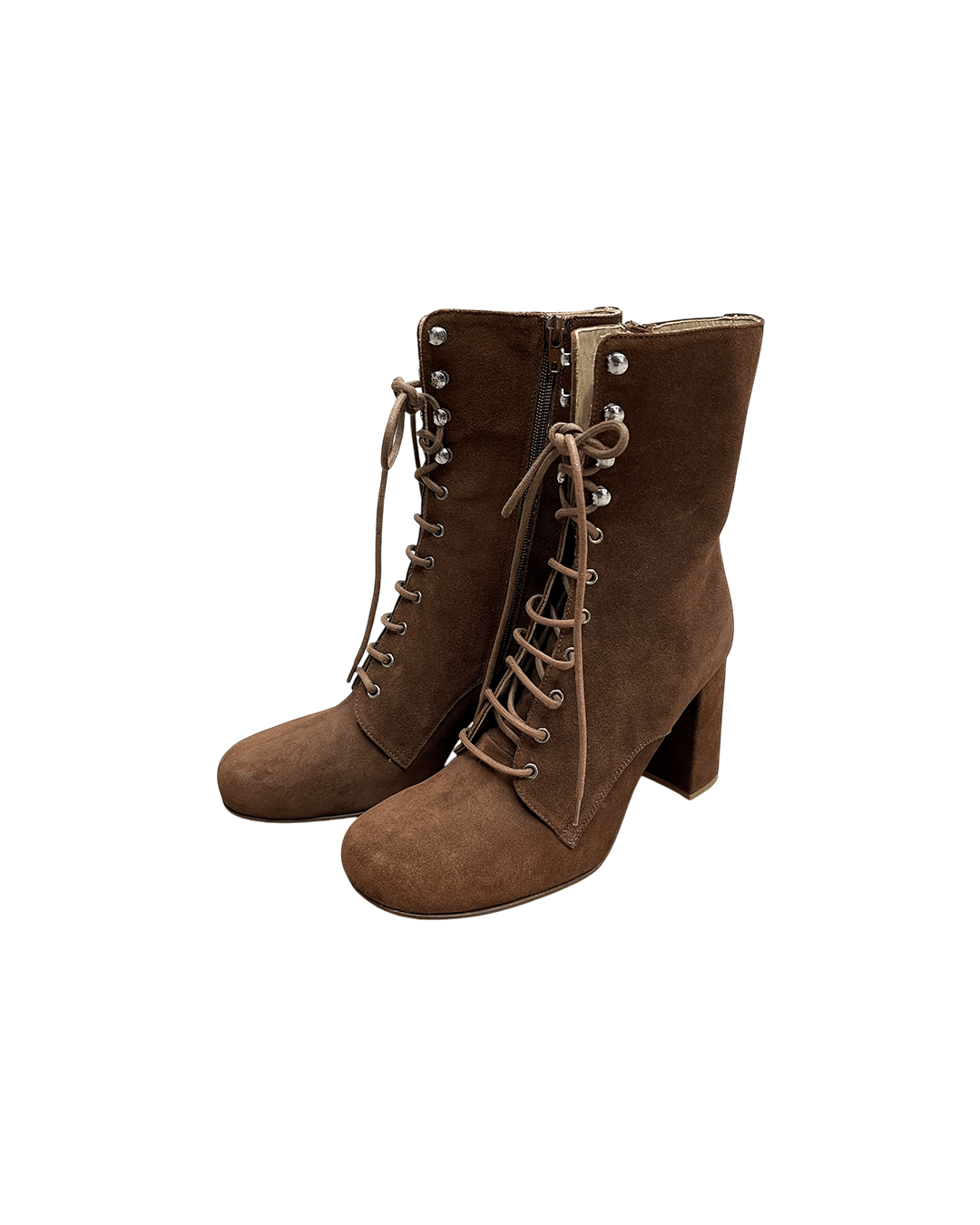 Maryam Nassir Zadeh Maryam Nassir Zadeh Suede Lace Up Ankle Boots Size US 8 / IT 38 - 1 Thumbnail