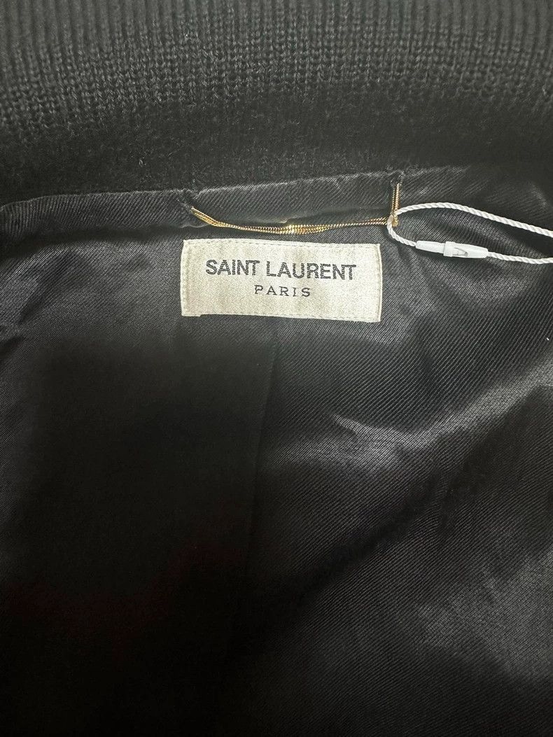 Saint Laurent Paris Saint Laurent Paris Classic Saint Laurent Baseball Jacket Size US S / EU 44-46 / 1 - 3 Thumbnail