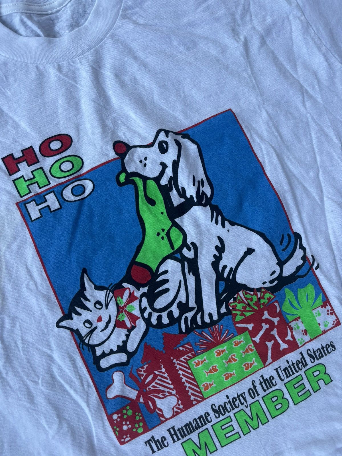 Vintage Animal Humane Tee Size US XL / EU 56 / 4 - 2 Thumbnail