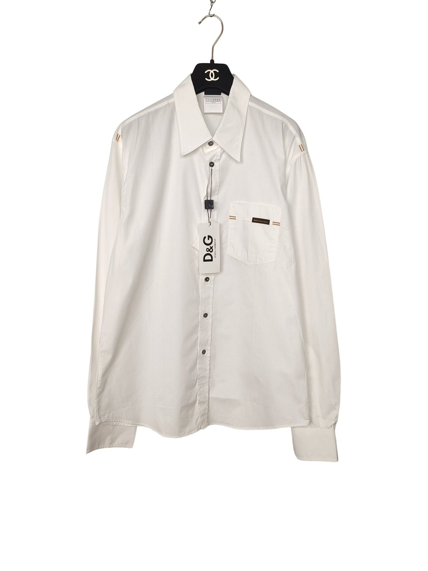Dolce & Gabbana D&G Embroidered Shirt Size XL Size US XL / EU 56 / 4 - 1 Thumbnail