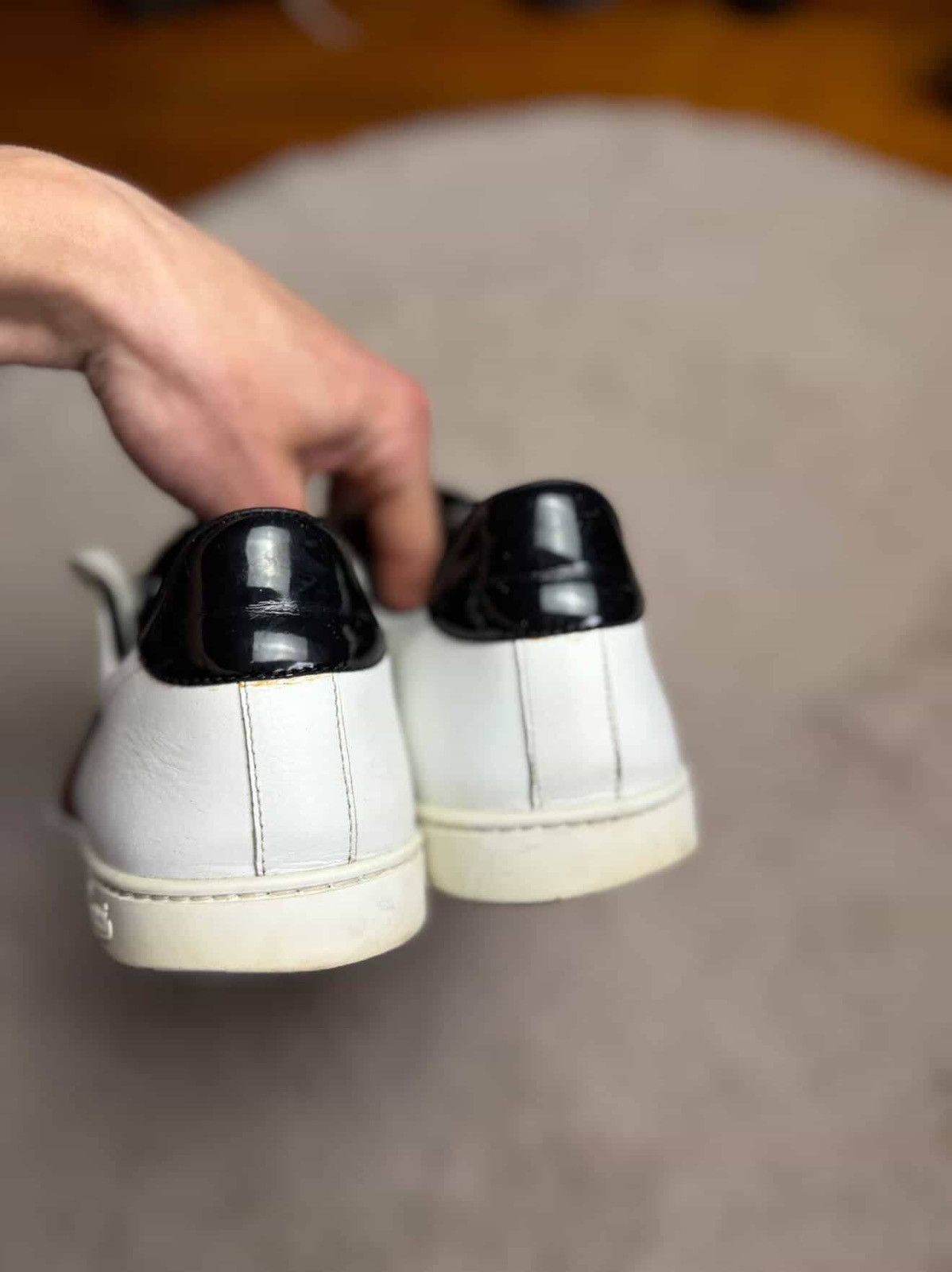 Gucci Gucci Coda White Low Top Leather Sneakers Size US 10 / EU 43 - 5 Thumbnail