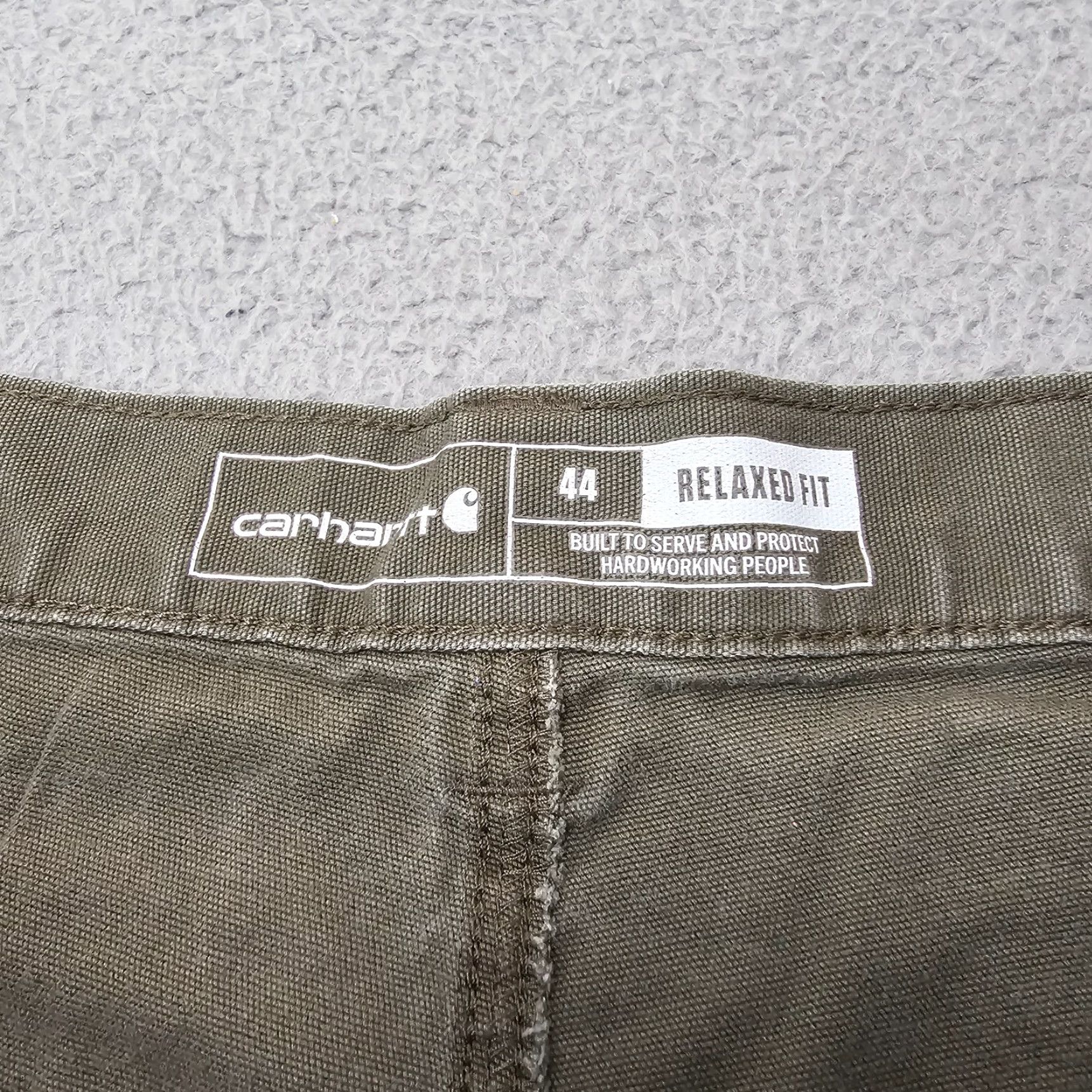 Carhartt Carhartt Shorts Mens Size 42 Moss Relaxed Canvas Cargo Carpenter Workwear Cotton Size US 42 / EU 58 - 3 Thumbnail