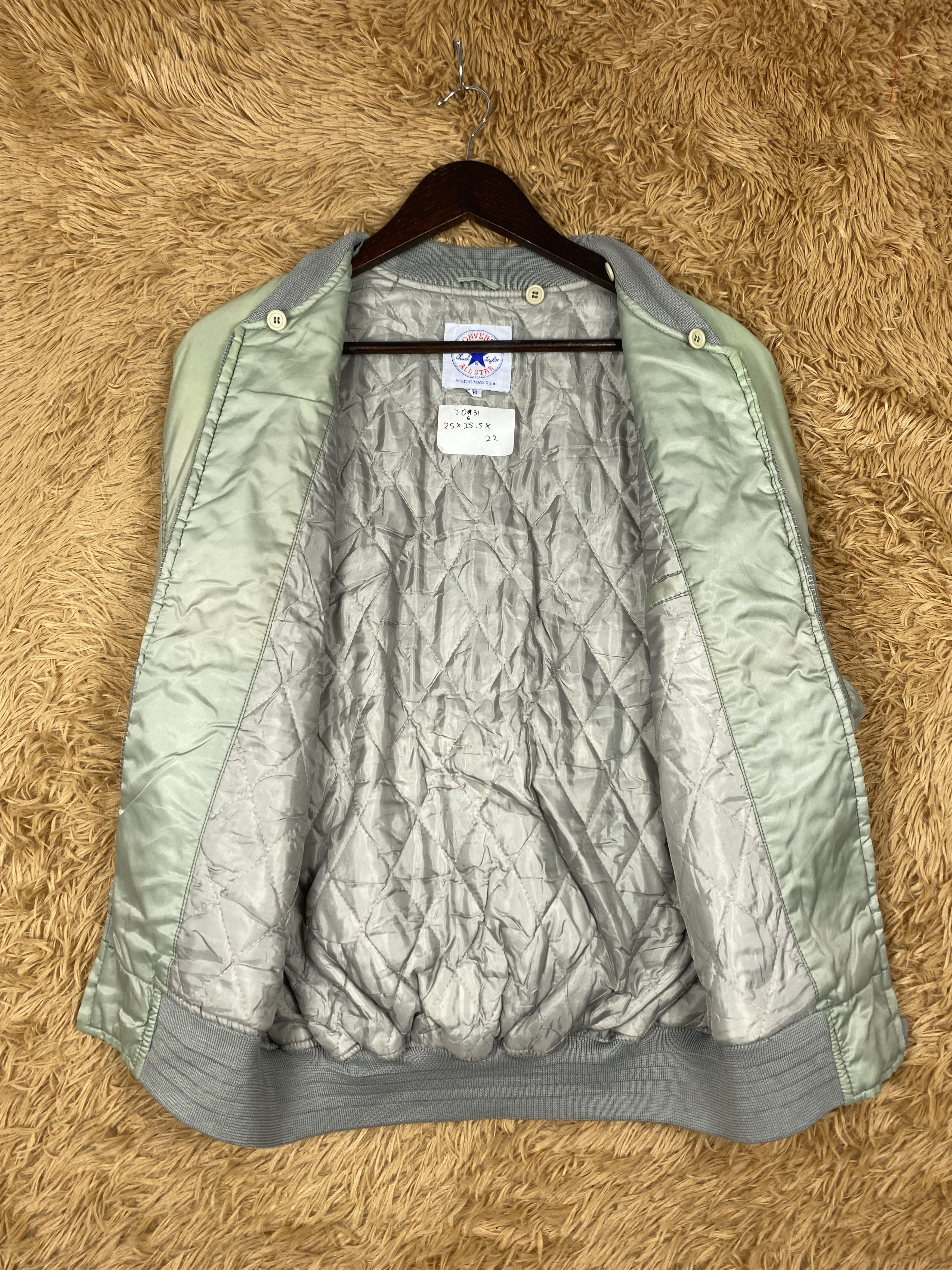 Converse Vintage Converse Quilted Lining Bombers Jacket DJ0631 Size US M / EU 48-50 / 2 - 6 Thumbnail