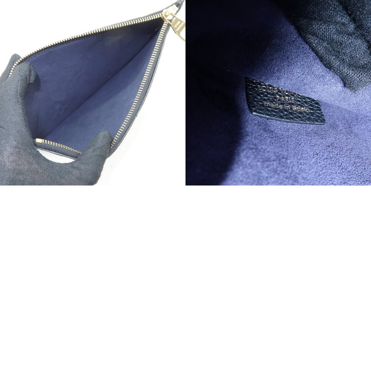 Louis Vuitton Louis Vuitton Monogram Empreinte Pochette Calfskin Black Size ONE SIZE - 6 Thumbnail