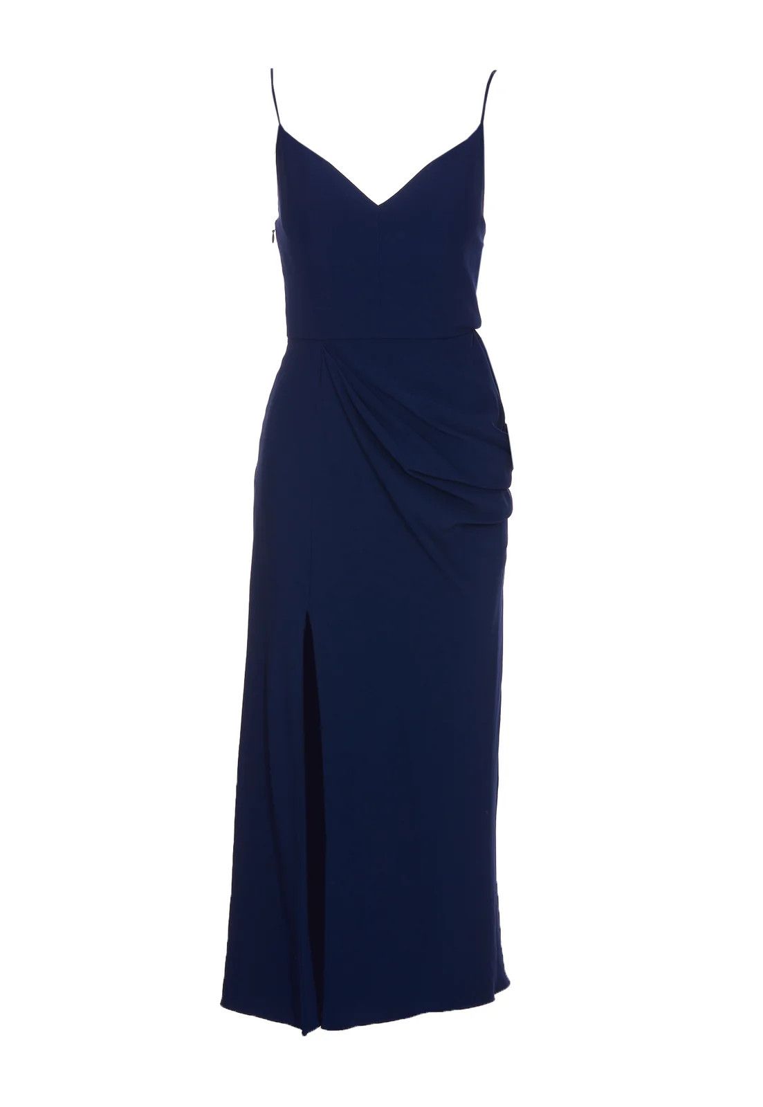 Alexander McQueen o1y0325 Midi Dress in Blue Size M / US 6-8 / IT 42-44 - 1 Thumbnail