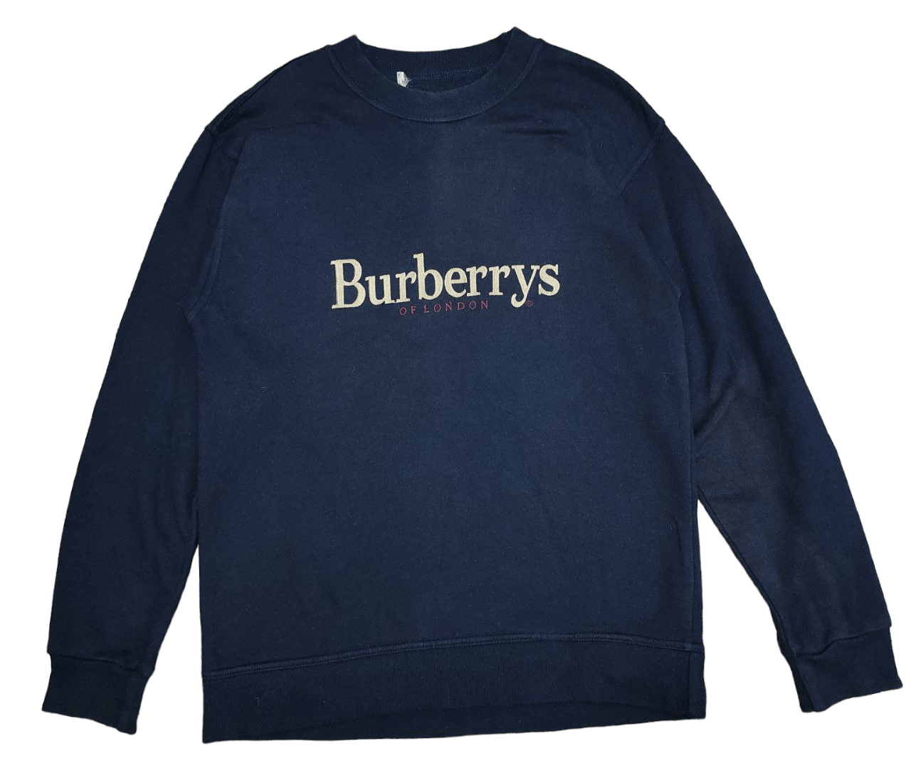 Burberry Burberrys Embroidered Big Spell out Crewneck Size US M / EU 48-50 / 2 - 1 Thumbnail