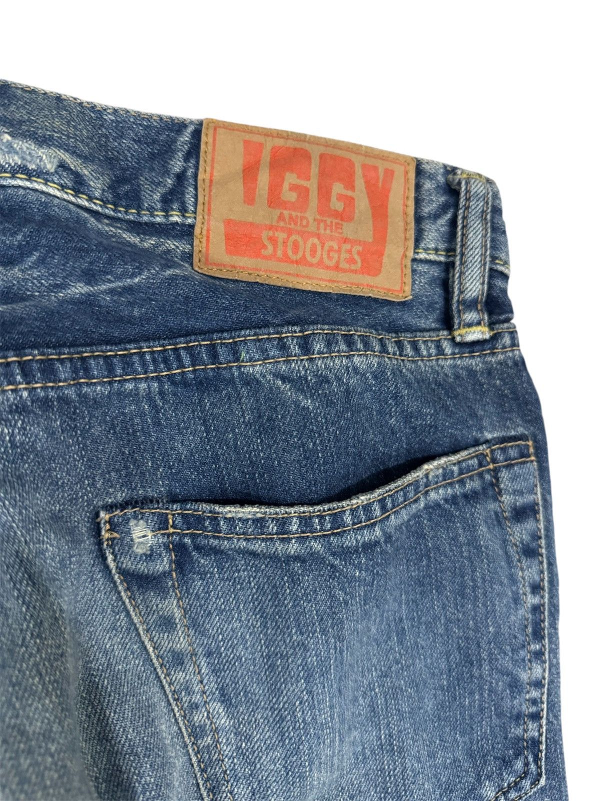 Hysteric Glamour × Japanese Brand Hysteric Glamour Iggy & The Stooges Denim Size US 29 - 7 Thumbnail