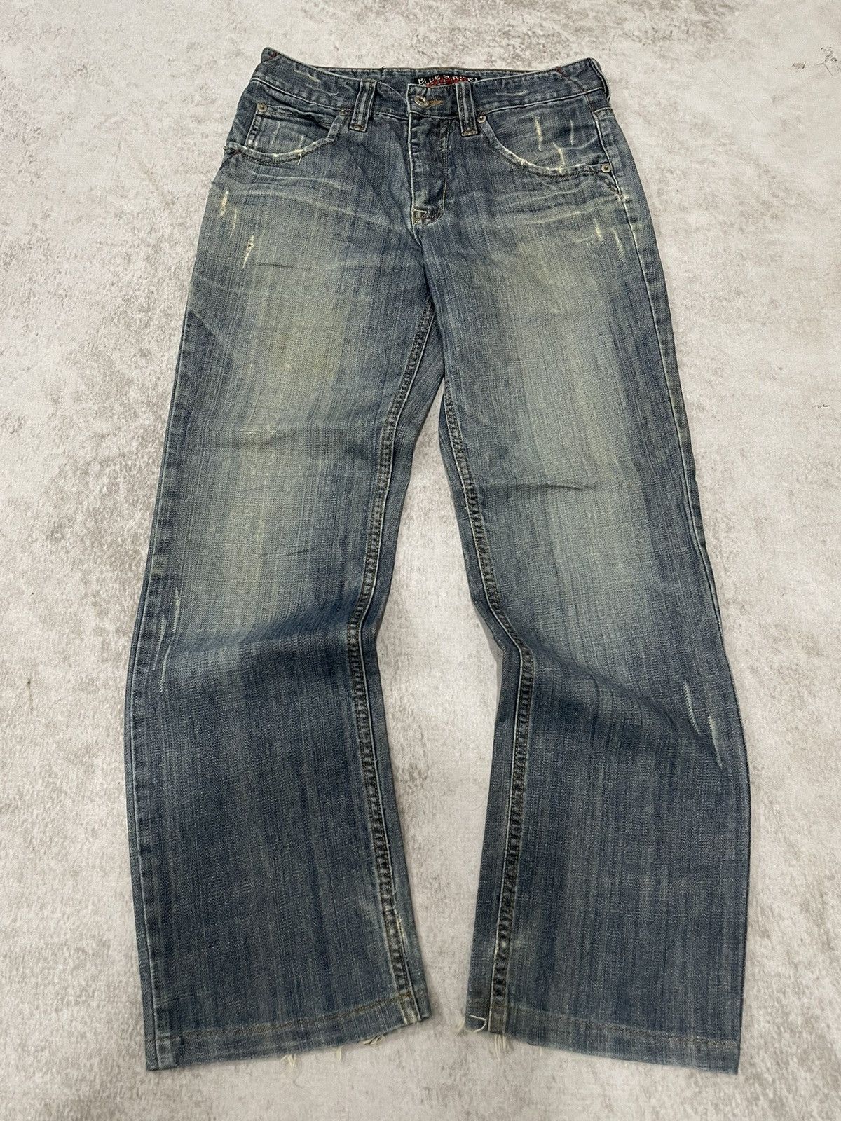 Hysteric Glamour × If Six Was Nine × Le Grande Bleu (L.G.B.) 2000s BSJ japan Destroy wash denim y2k style Size US 27 - 1 Thumbnail