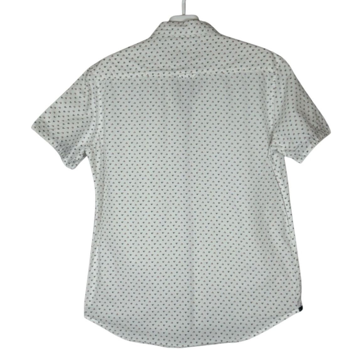 Unknown London Level Ten MensModern Short Sleeve Woven Shirt Men’s Size S Size US S / EU 44-46 / 1 - 2 Thumbnail