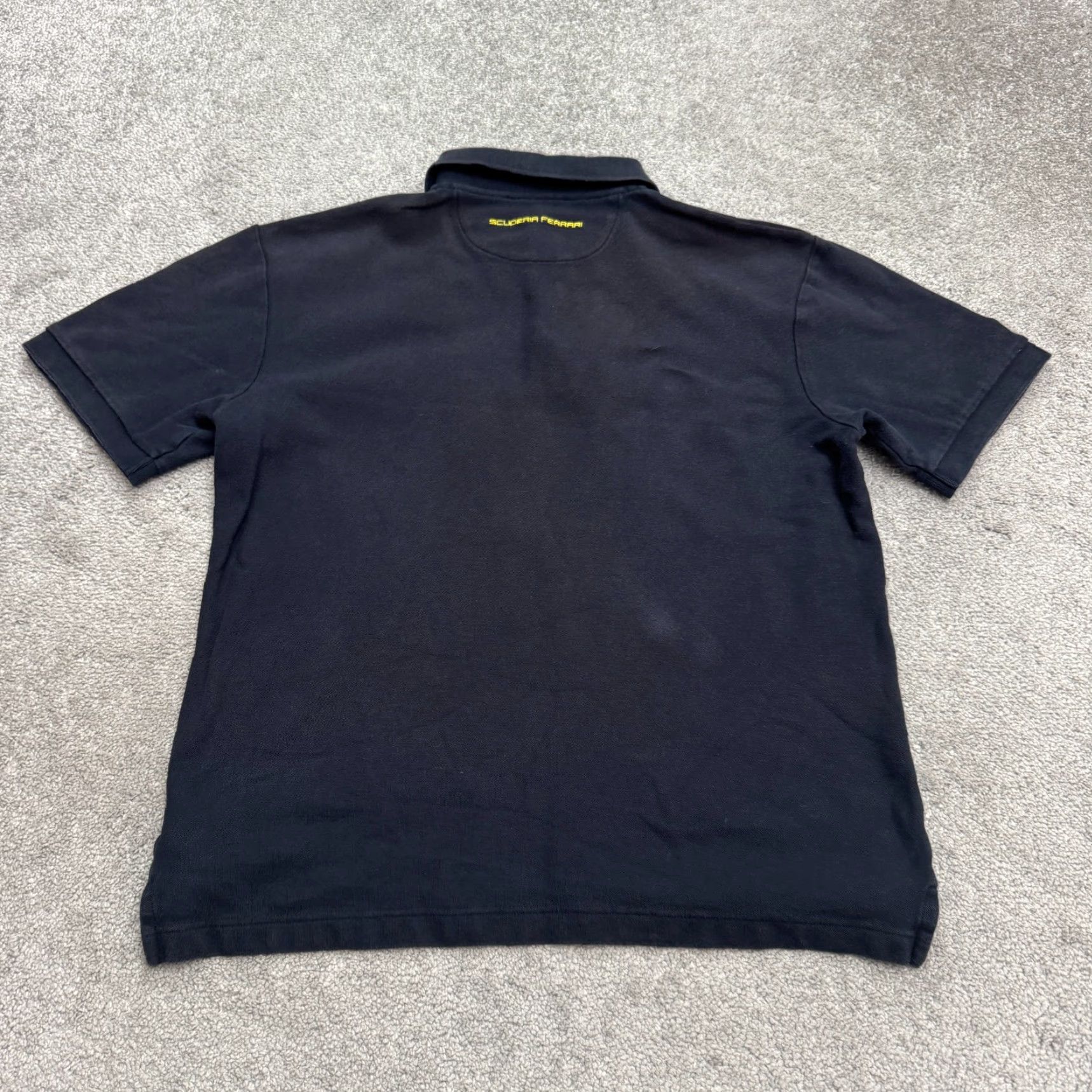 Ferrari Scuderia Ferrari Polo Shirt Mens XL Black Short Sleeve Logo Racing Cars Size US XL / EU 56 / 4 - 2 Thumbnail