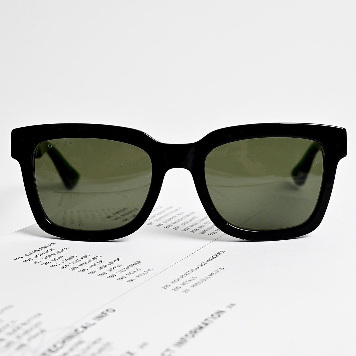 Gucci GUCCI GG0001SN SUNGLASSES Size ONE SIZE - 3 Thumbnail