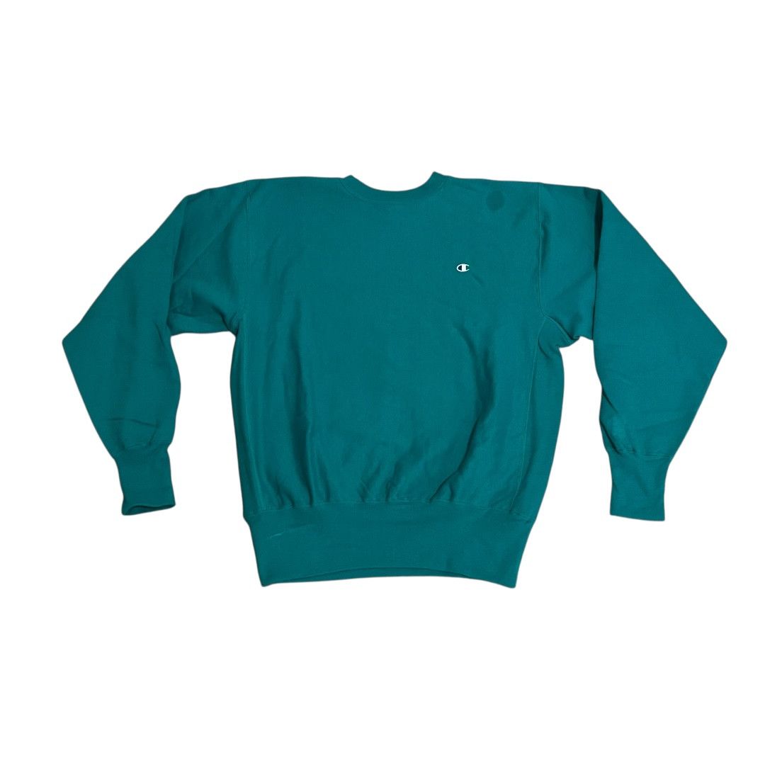 Champion × Vintage VINTAGE 1990s Champion Reverse Weave Blank Size US XL / EU 56 / 4 - 1 Thumbnail