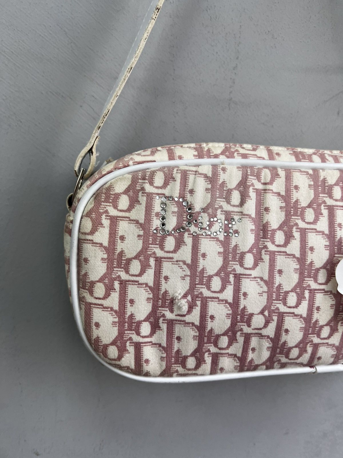 Vintage VINTAGE BOOTLEG DIOR hype MONOGRAM mini bag pink Size ONE SIZE - 2 Thumbnail