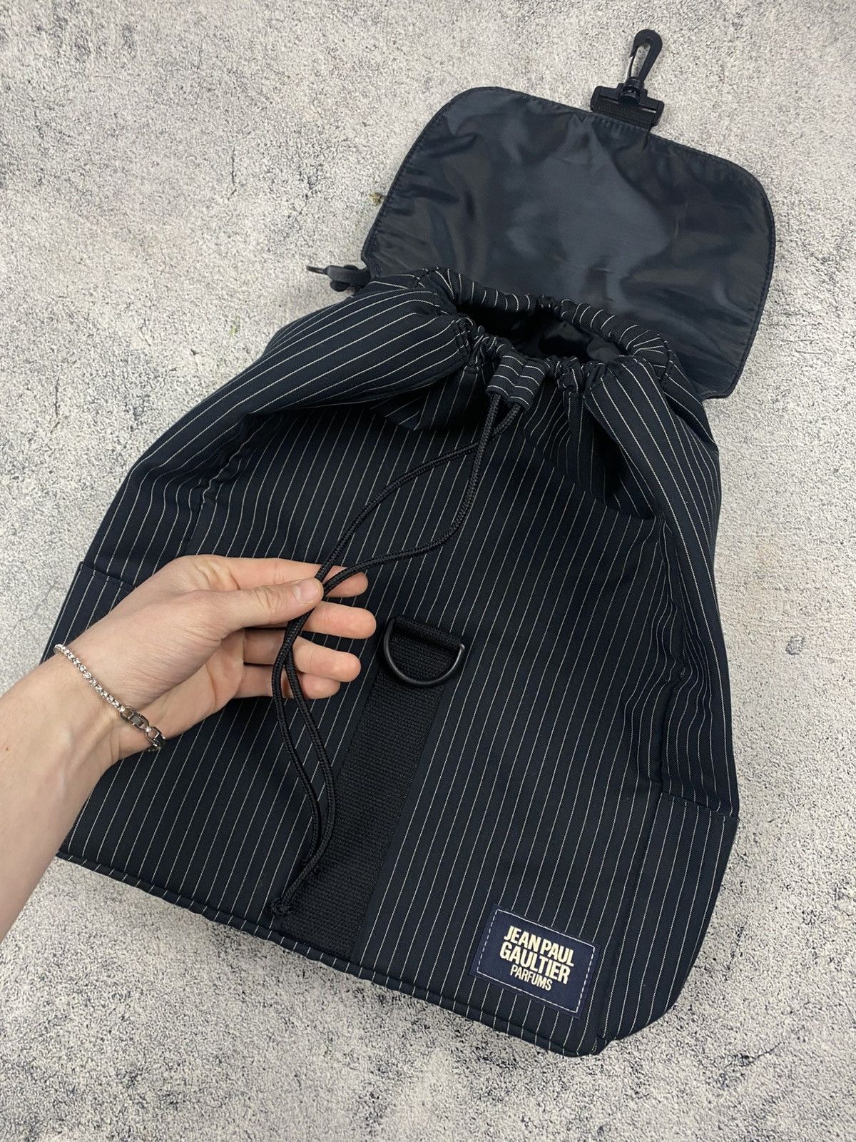 Jean Paul Gaultier Jean Paul Gaultier Logo Backpack Size ONE SIZE - 7 Thumbnail
