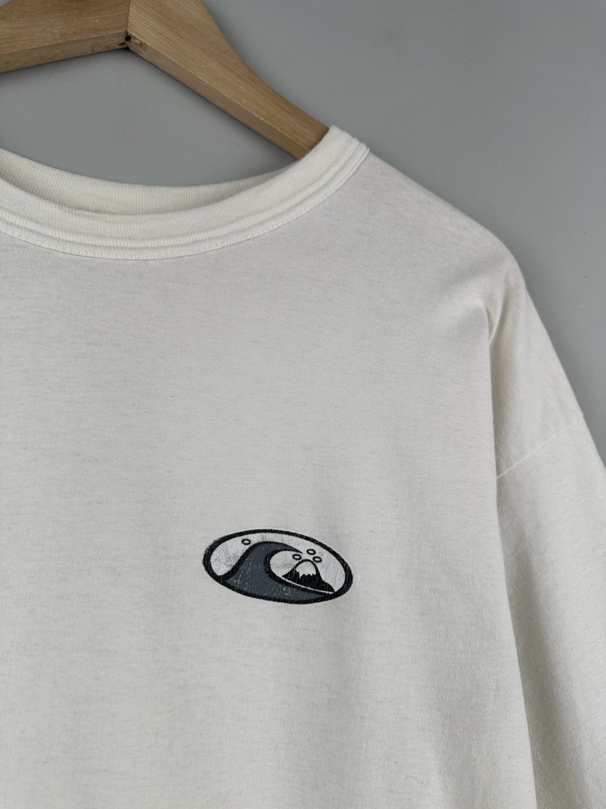 Quiksilver 90s Vintage Quicksilver Box Logo Oversized Tee Size US L / EU 52-54 / 3 - 4 Thumbnail
