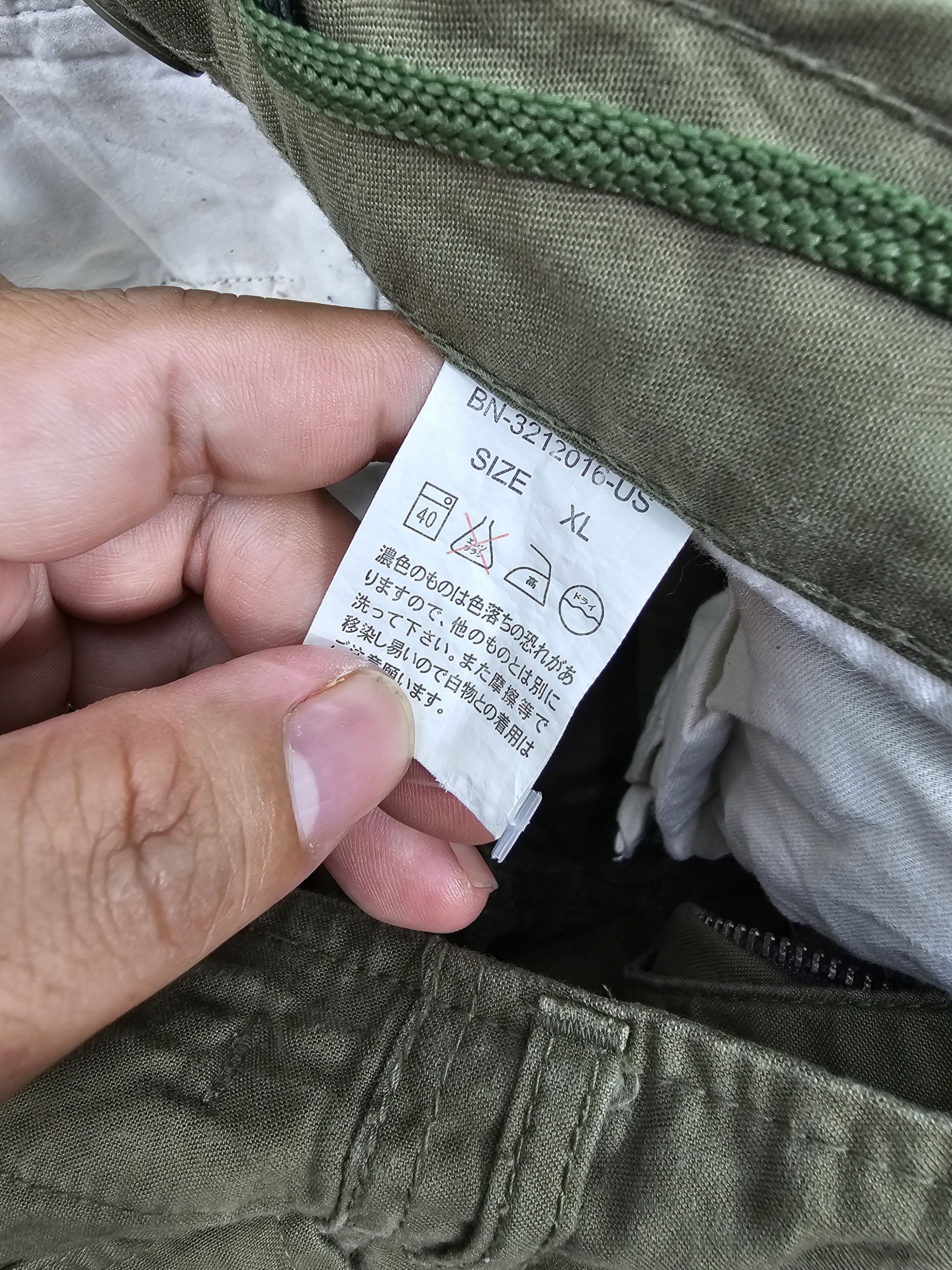 Japanese Brand BACK NUMBER Cargo Tactical Hunting Military Pants JB0284 Size US 35 - 17 Thumbnail