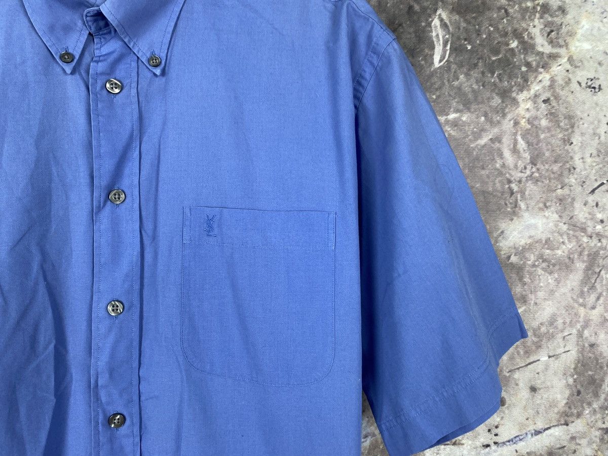 Yves Saint Laurent Men’s Yves Saint Laurent Shirt Button Up Luxury Size 39/154 Size US M / EU 48-50 / 2 - 4 Thumbnail