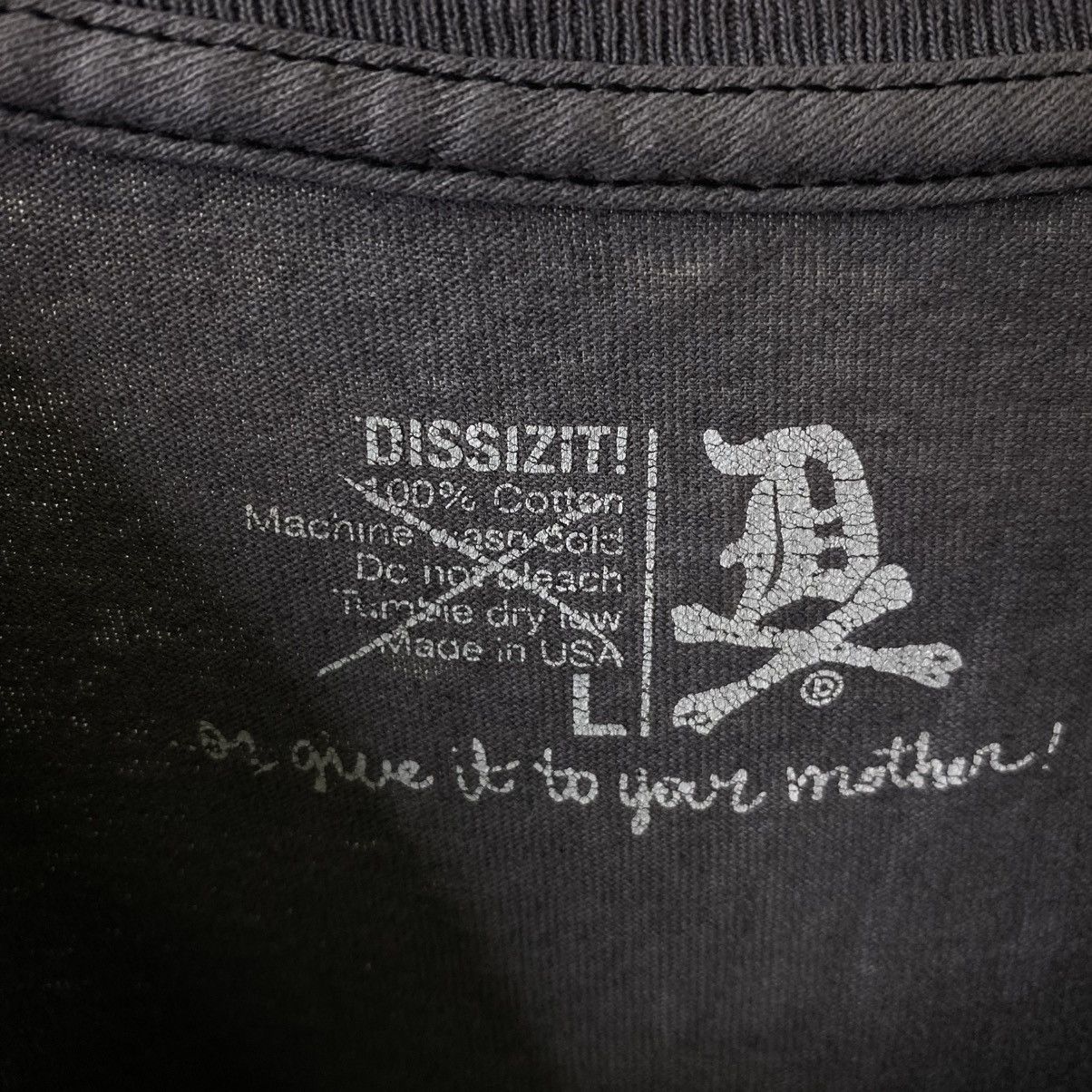 Dissizit Dissizit Forgive Me Streetwear Sunfaded T Shirt Size US L / EU 52-54 / 3 - 5 Thumbnail