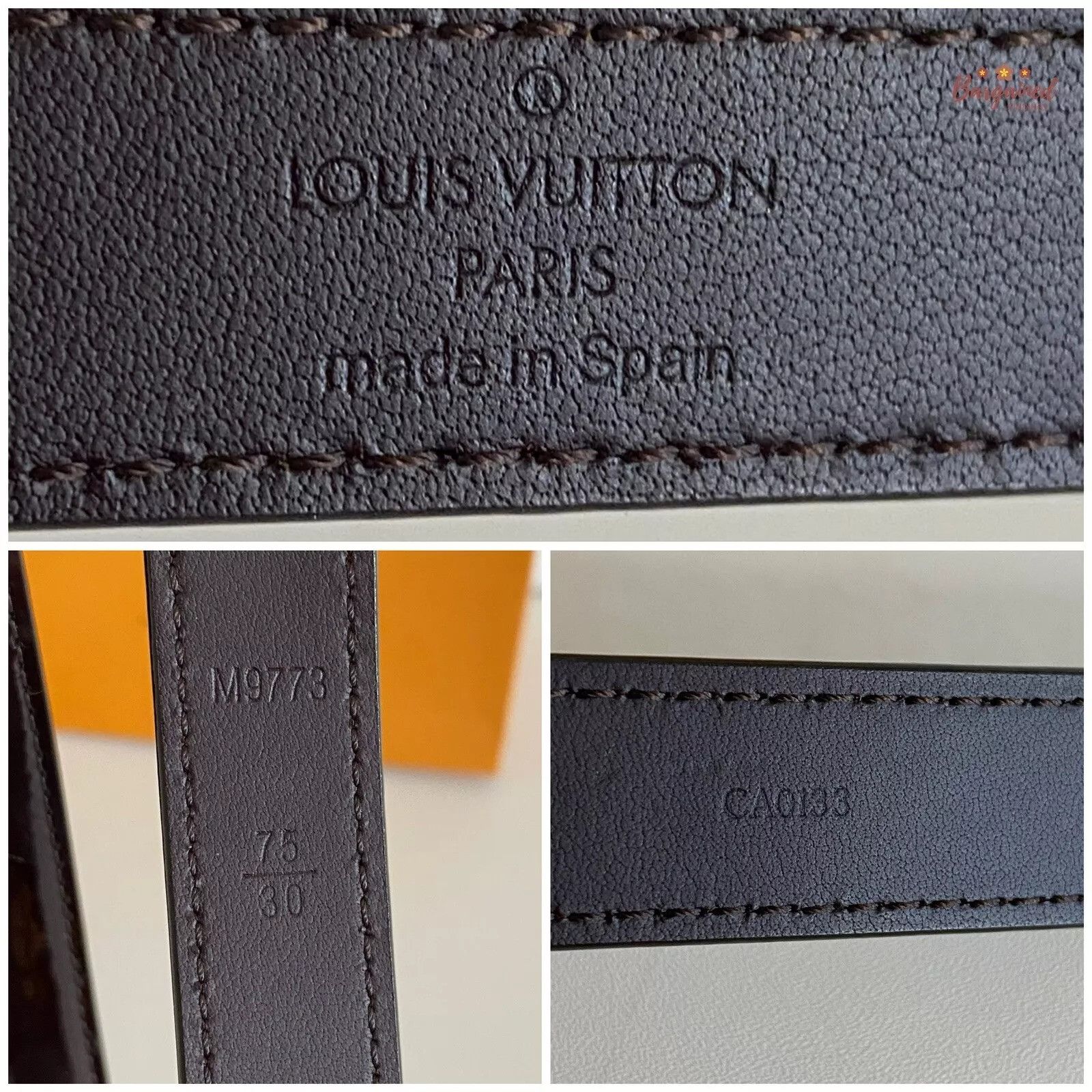 Louis Vuitton Louis Vuitton Amaranto Monogram Vernis Leather Gold Belt Size ONE SIZE - 11 Thumbnail