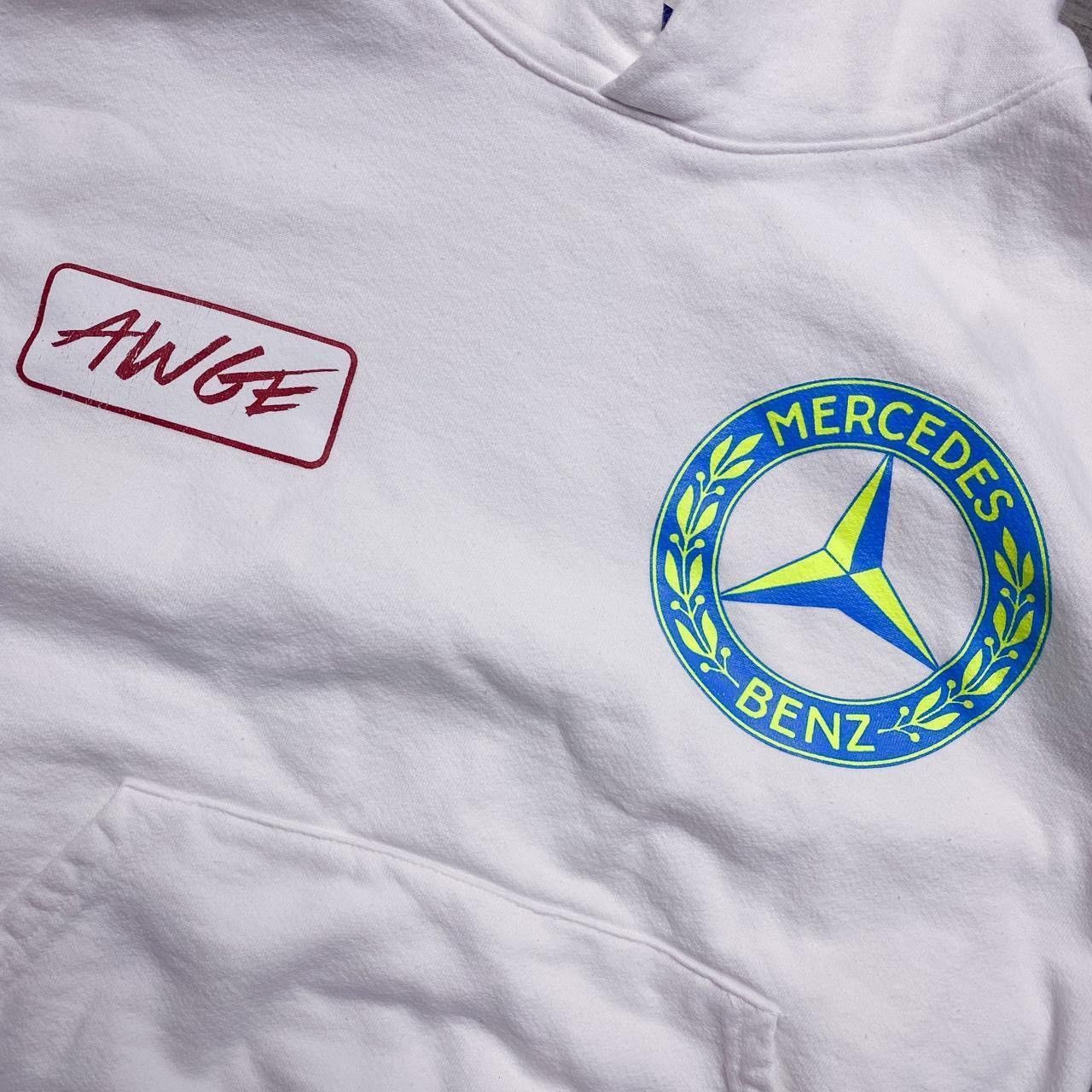 AWGE AWGE x Mercedes While Heavyweight Graphic Hoodie Size US M / EU 48-50 / 2 - 3 Thumbnail