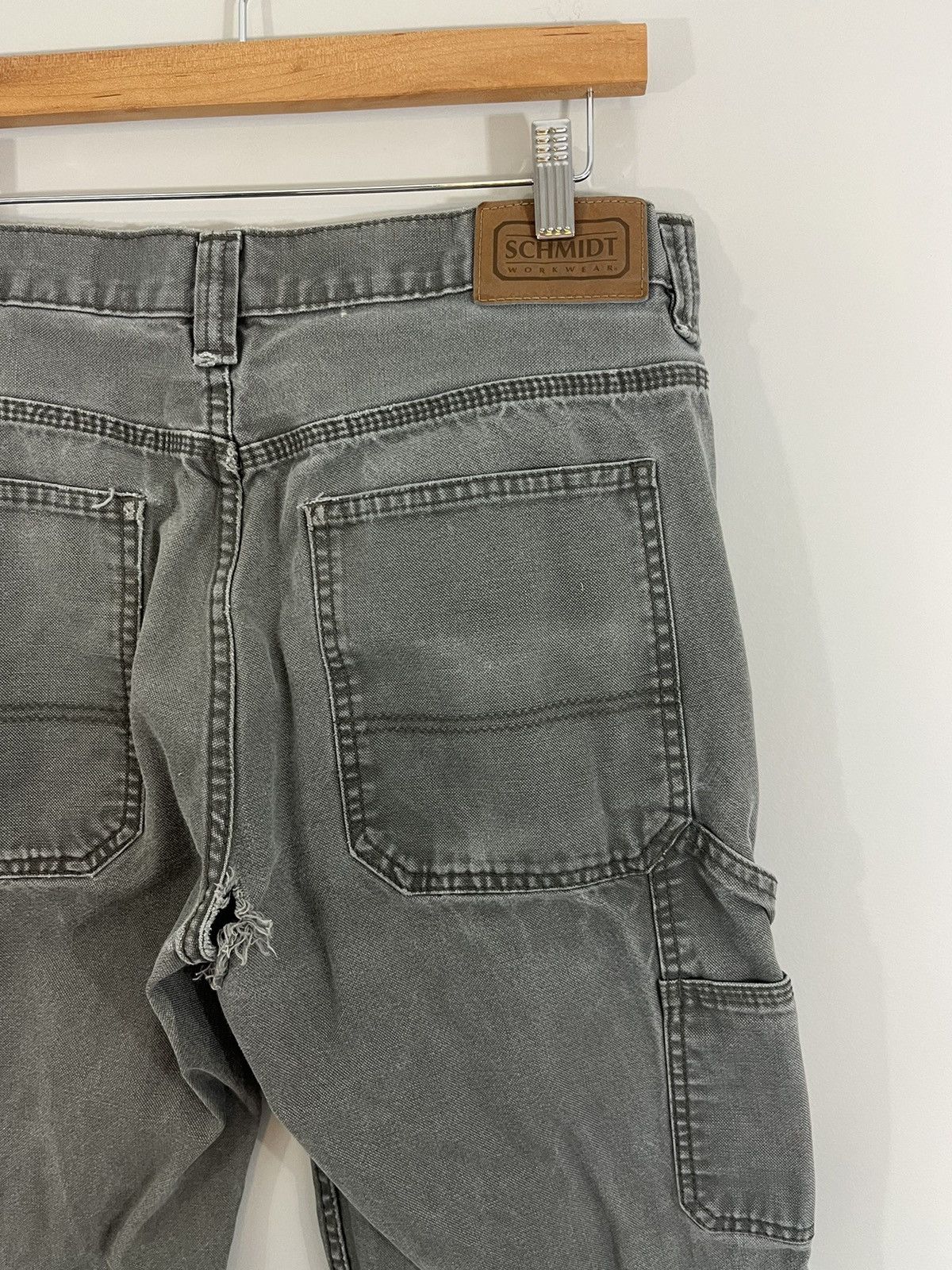 Vintage Thrashed Distressed Carpenter Sun Fade Pants Size US 34 / EU 50 - 8 Thumbnail