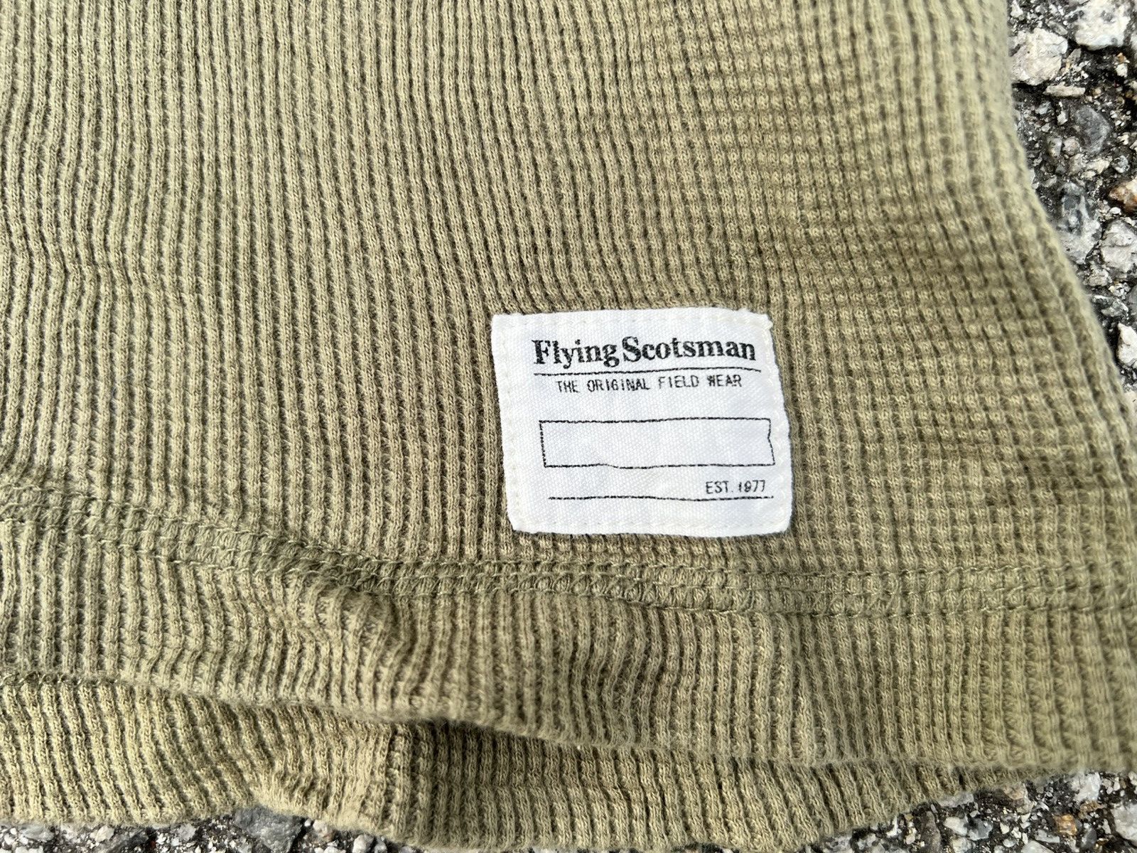 Japanese Brand × Vintage The Flying Scotsman Longsleeve Tee Military Army Size US L / EU 52-54 / 3 - 4 Thumbnail