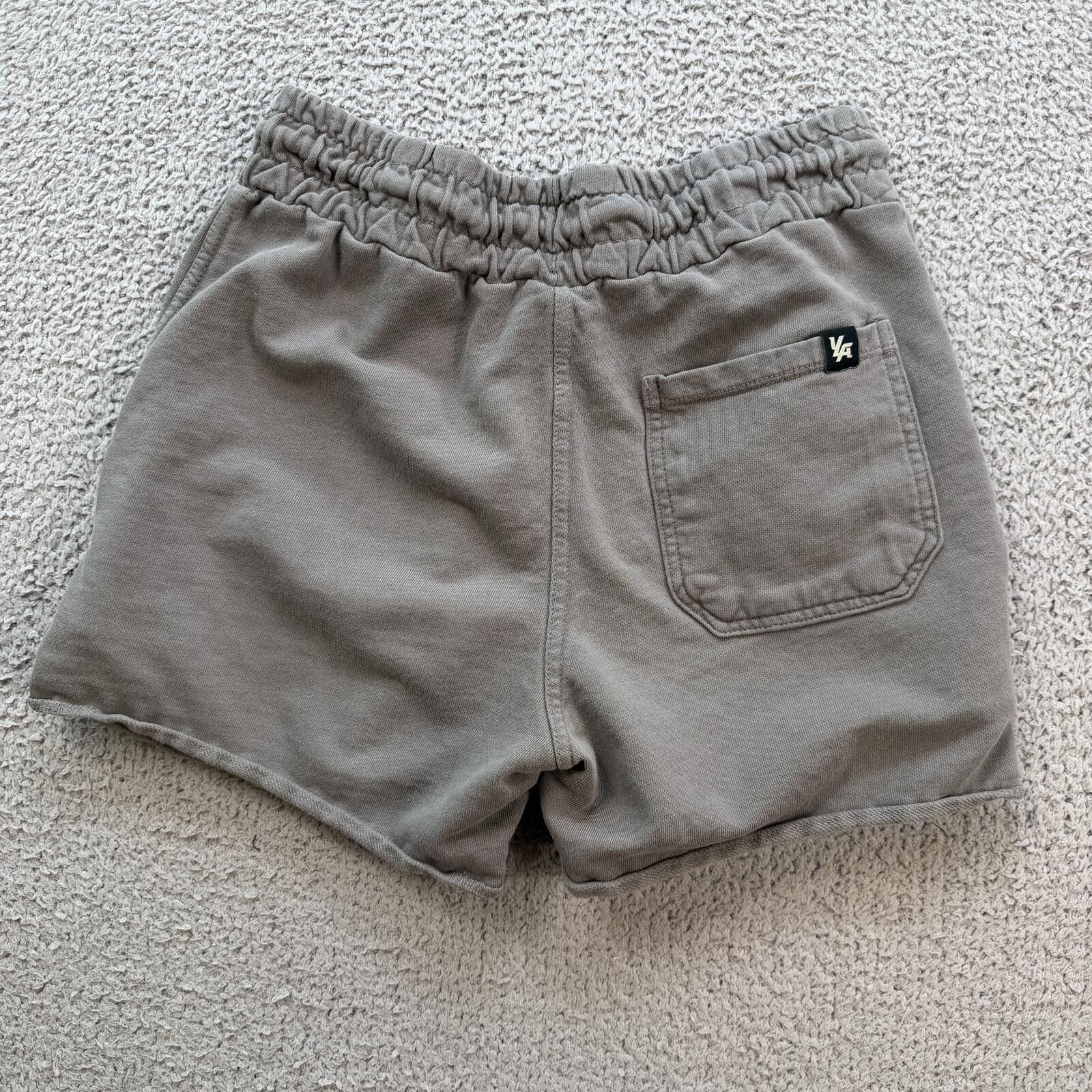 YoungLA YoungLA Womens M Gray Sweat Shorts Gym Lounge Bodybuilding Size 32" / US 10 / IT 46 - 2 Thumbnail