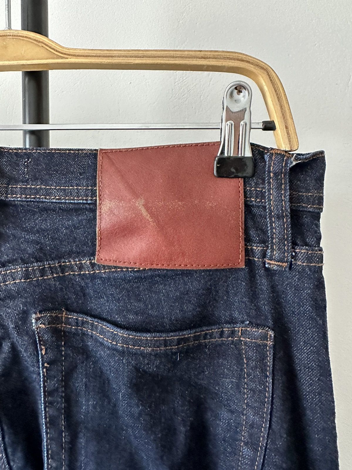 The Unbranded Brand The Unbranded Brand UB122 Skinny 11oz Stretch Selvedge Denim Size US 30 / EU 46 - 7 Thumbnail