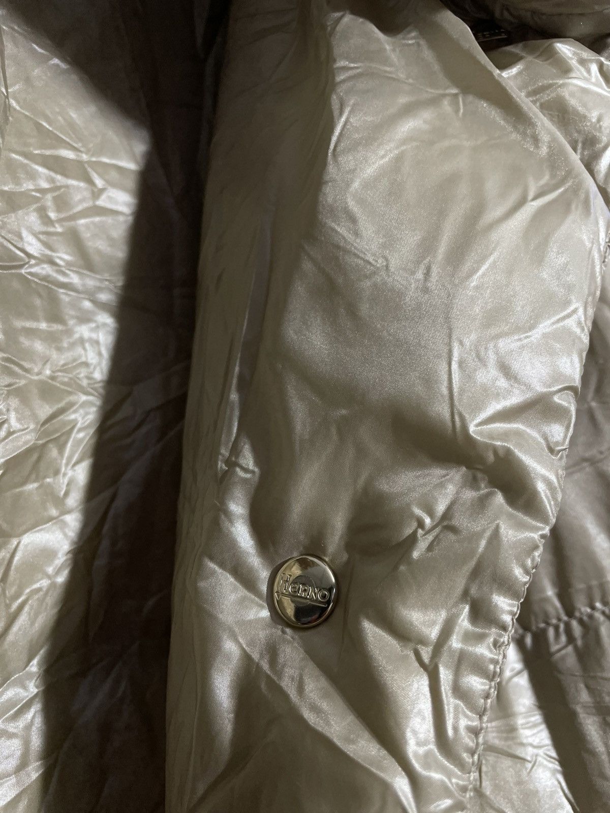 Herno Herno Long Down Puffer beige jacket size 40(M) Size S / US 4 / IT 40 - 12 Thumbnail