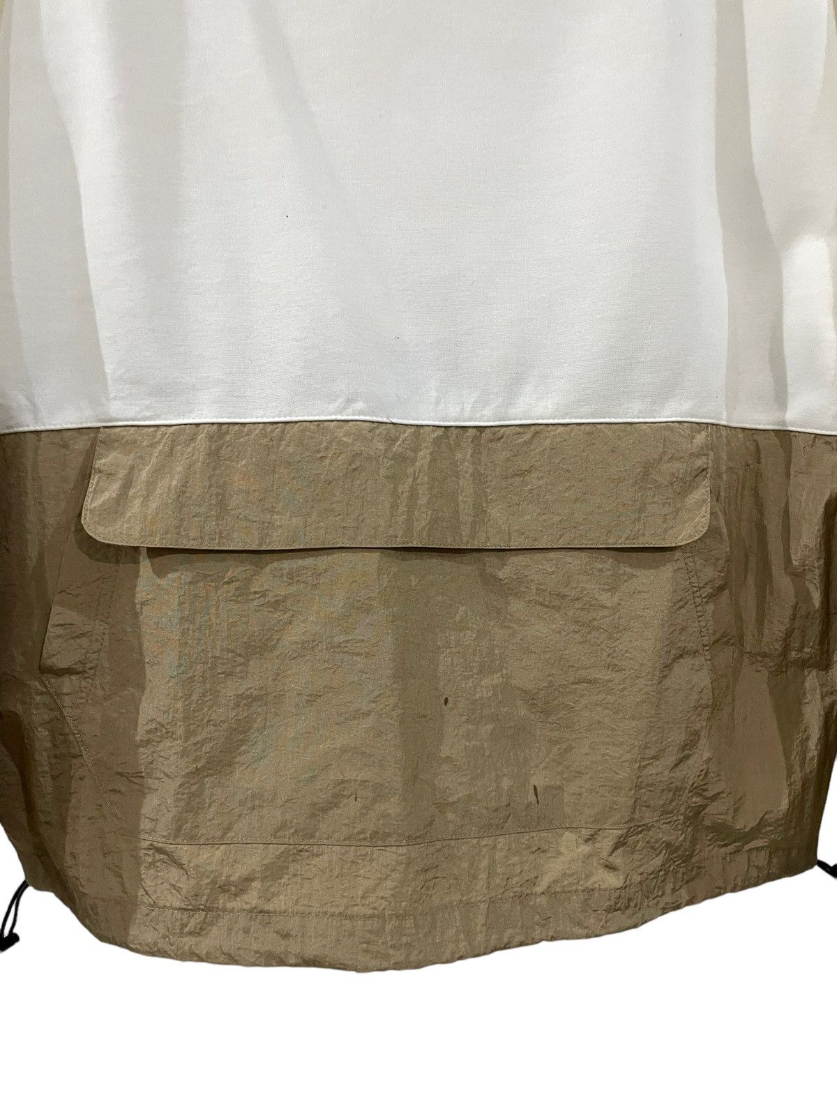 Japanese Brand Galyge Baggy Pull Over Cotton Double Mixed Fabric Jacket Size M / US 6-8 / IT 42-44 - 4 Thumbnail