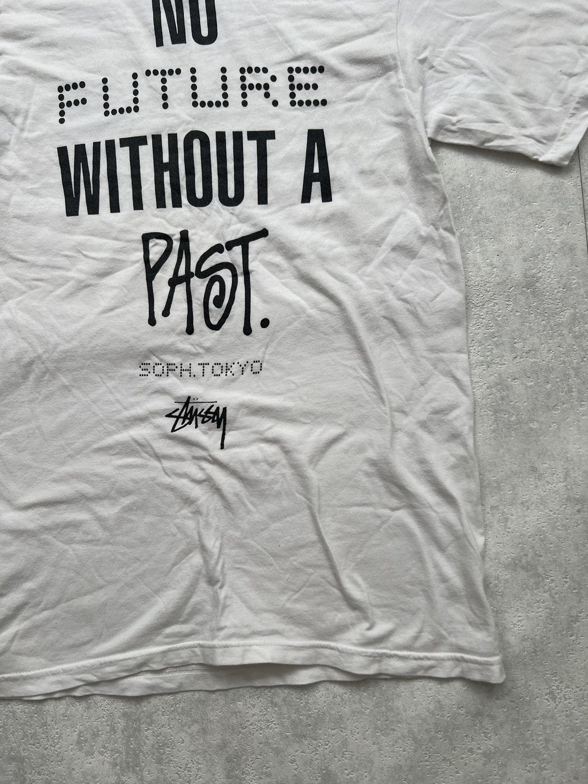 Stussy STUSSY TEE TOKYO NO FUTURE WITHOUT PAST RETRO RARE Y2K Size US S / EU 44-46 / 1 - 5 Thumbnail