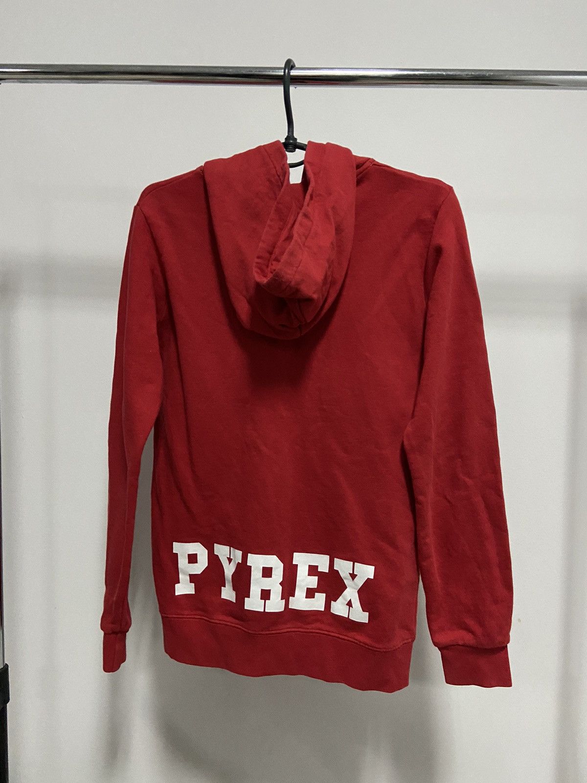 Pyrex big logo zip hoodie vintage y2k skate
