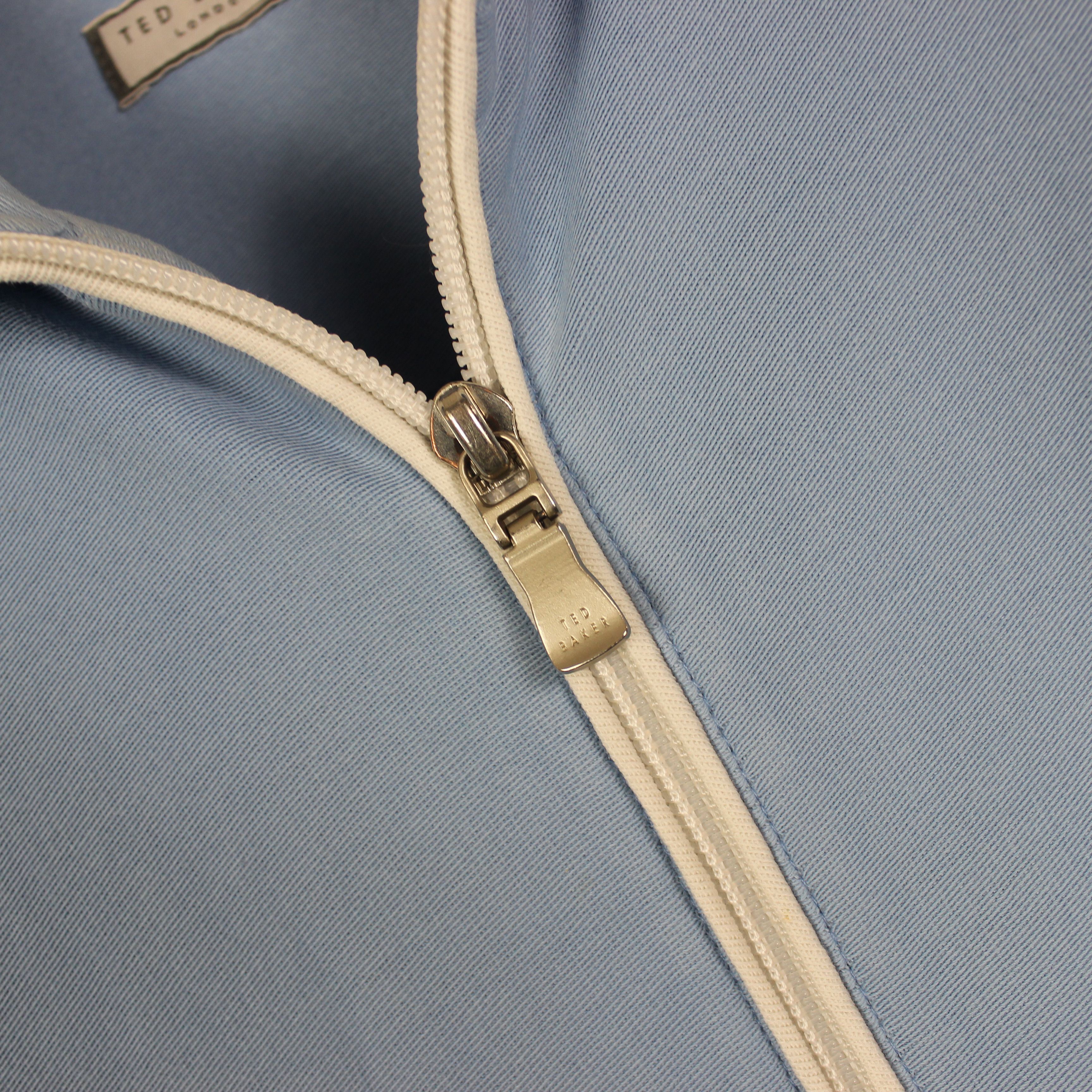Ted Baker Ted Baker full zip sweatshirt men M L blue Size US L / EU 52-54 / 3 - 8 Thumbnail