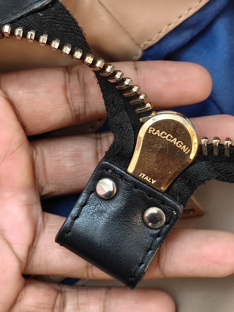 Comme des Garcons ❎ Italian Leather Handbag, Raccagni Zipper Size ONE SIZE - 6 Thumbnail