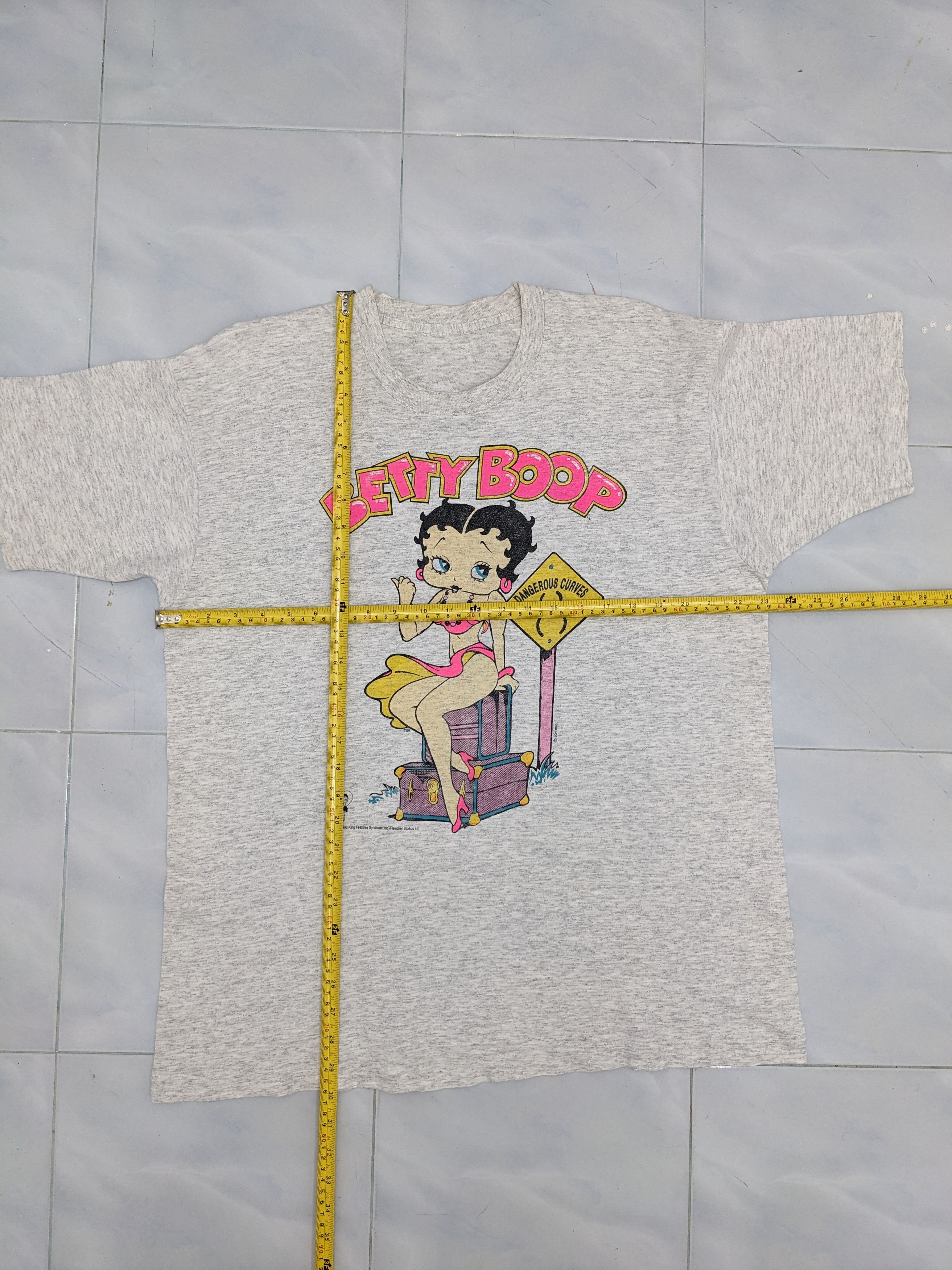 Cartoon Network Vintage BETTY BOOP Cartoon Network Tshirt Size US XL / EU 56 / 4 - 5 Thumbnail