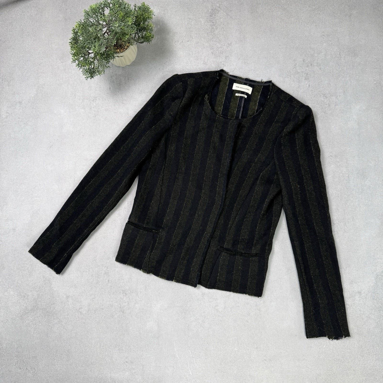 Isabel Marant Isabel Marant Etoile Women Wool Size 40 Blazer Jacket Size S / US 4 / IT 40 - 1 Thumbnail